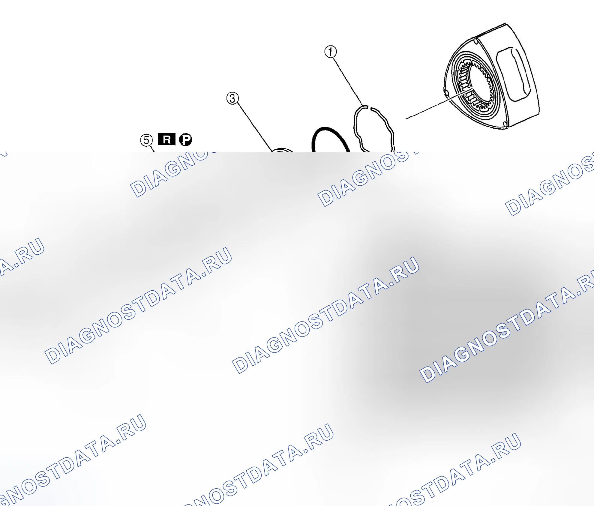 Рис. 159: РОТОР В СБОРЕ. Mazda RX-8 I