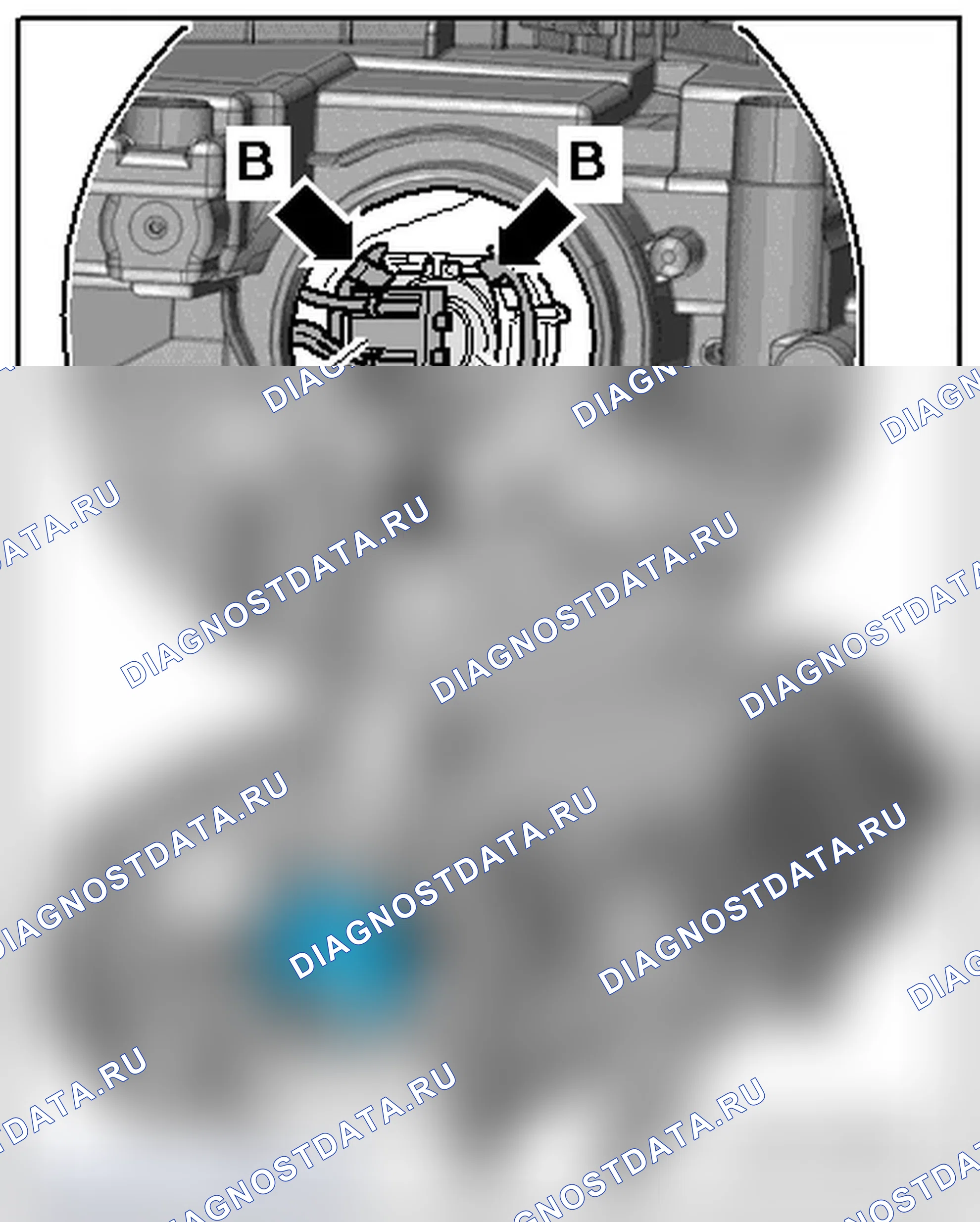 Рис. 63: ЛАМПА БЛИЖНЕГО СВЕТА -M29-/ -M31-. Audi S4 B8 рестайлинг