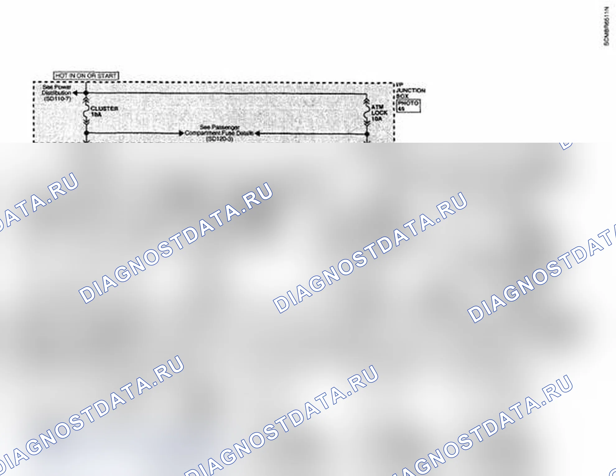 Рис. 17: ПРИНЦИПИАЛЬНАЯ СХЕМА ESC (1). Hyundai Santa Fe II