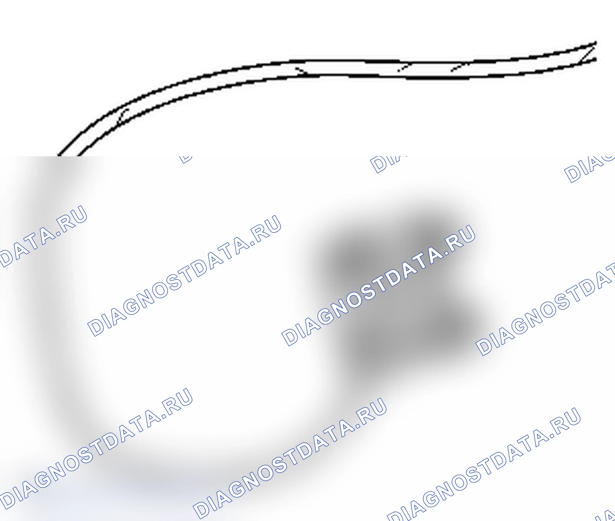 Передние двери - Контрольное звено выдвигается из стойка A. Opel Omega B
