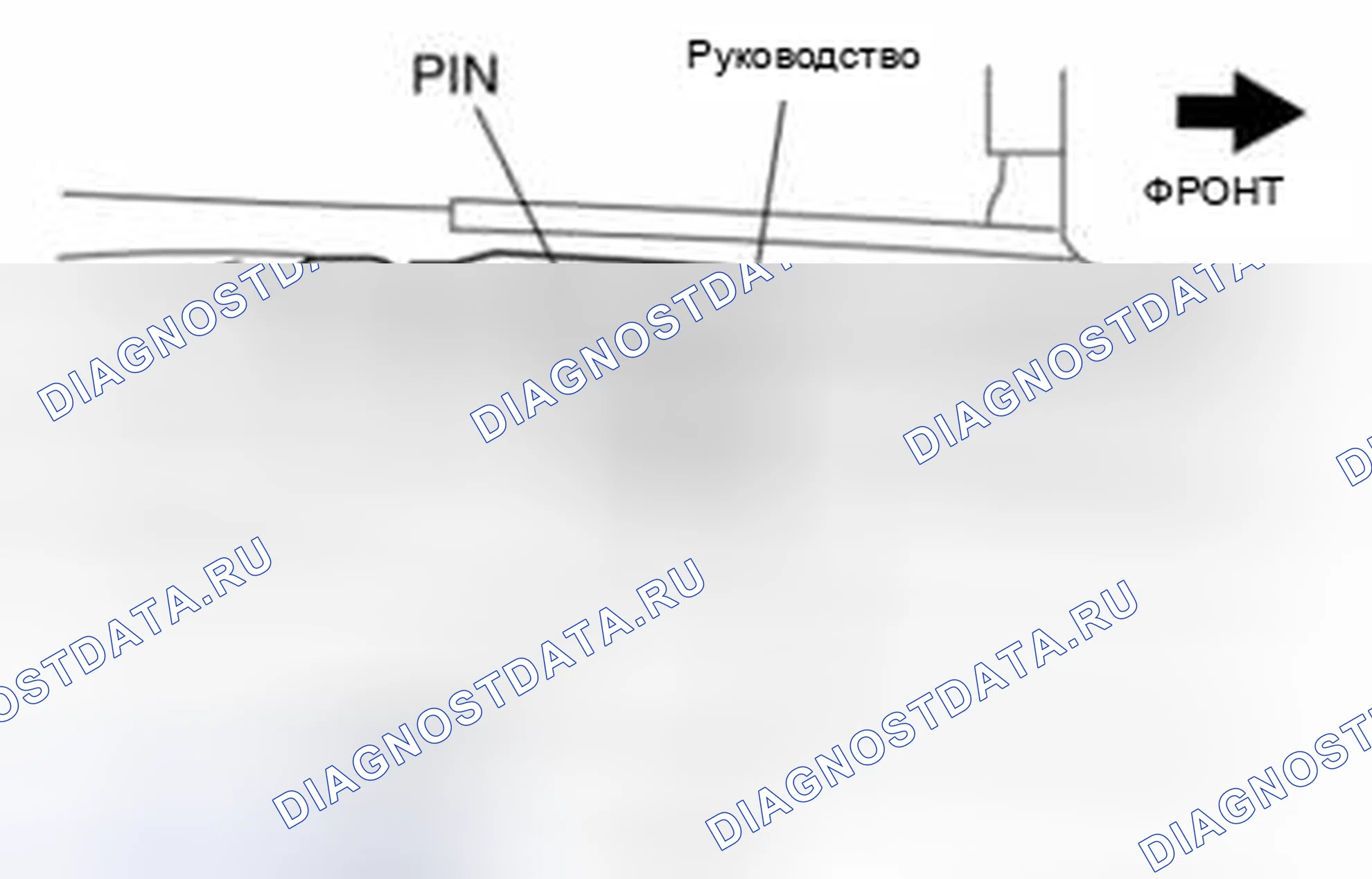 Рис. 16: Примечание по разборке направляющей. Mazda 3 BL рестайлинг