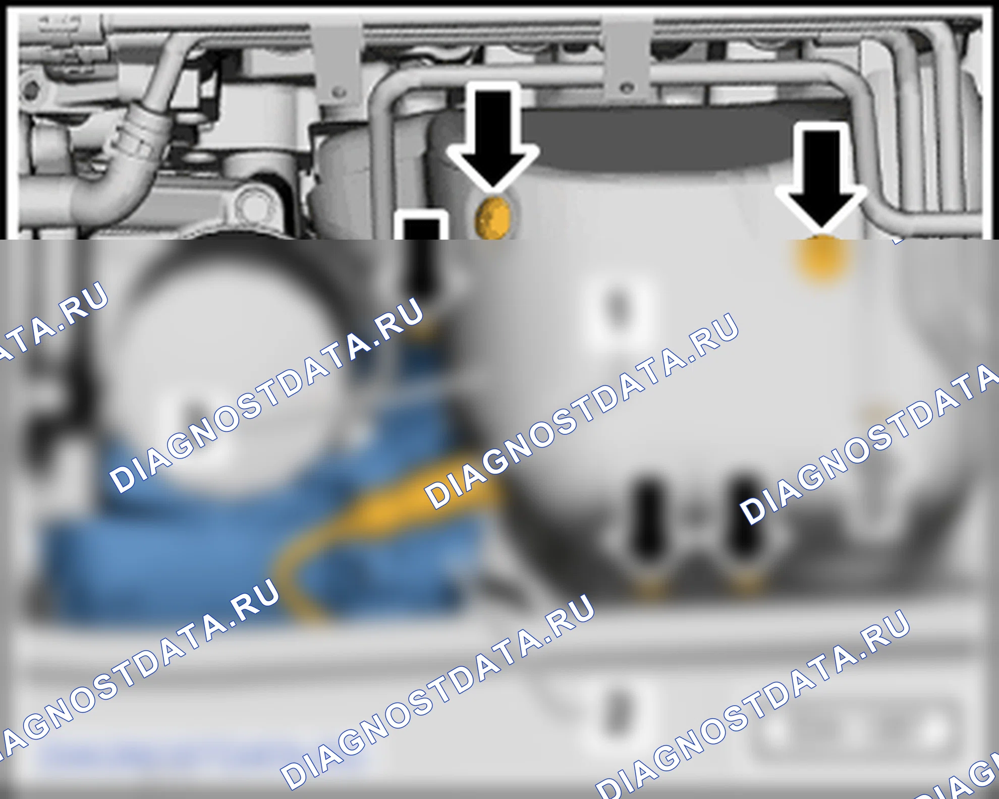 Как снять и установить коробку передач (Коробка передач 0AM-DSG). Skoda Octavia Ii