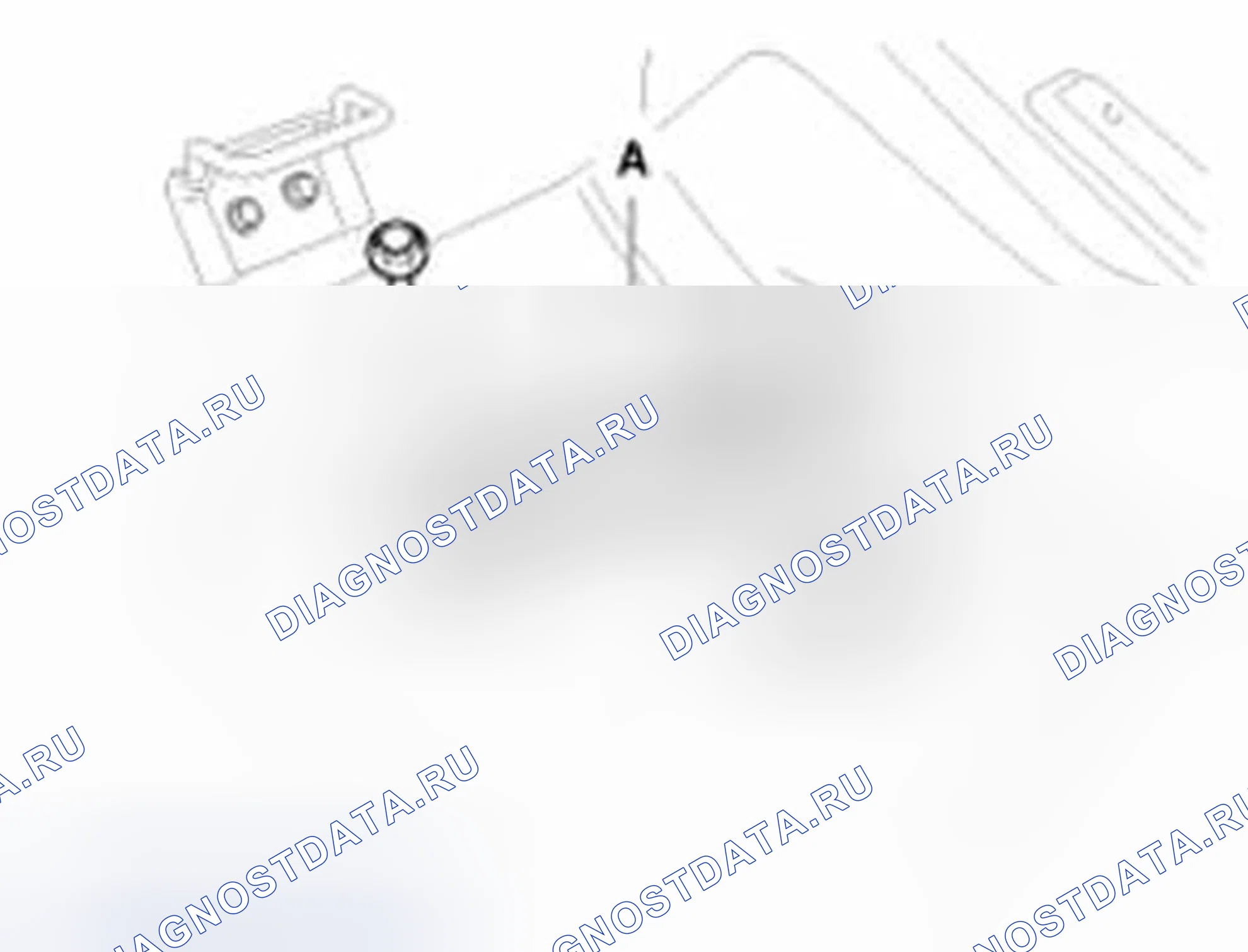 Рис. 37: Замена пряжки заднего ремня безопасности. Hyundai Sonata VI