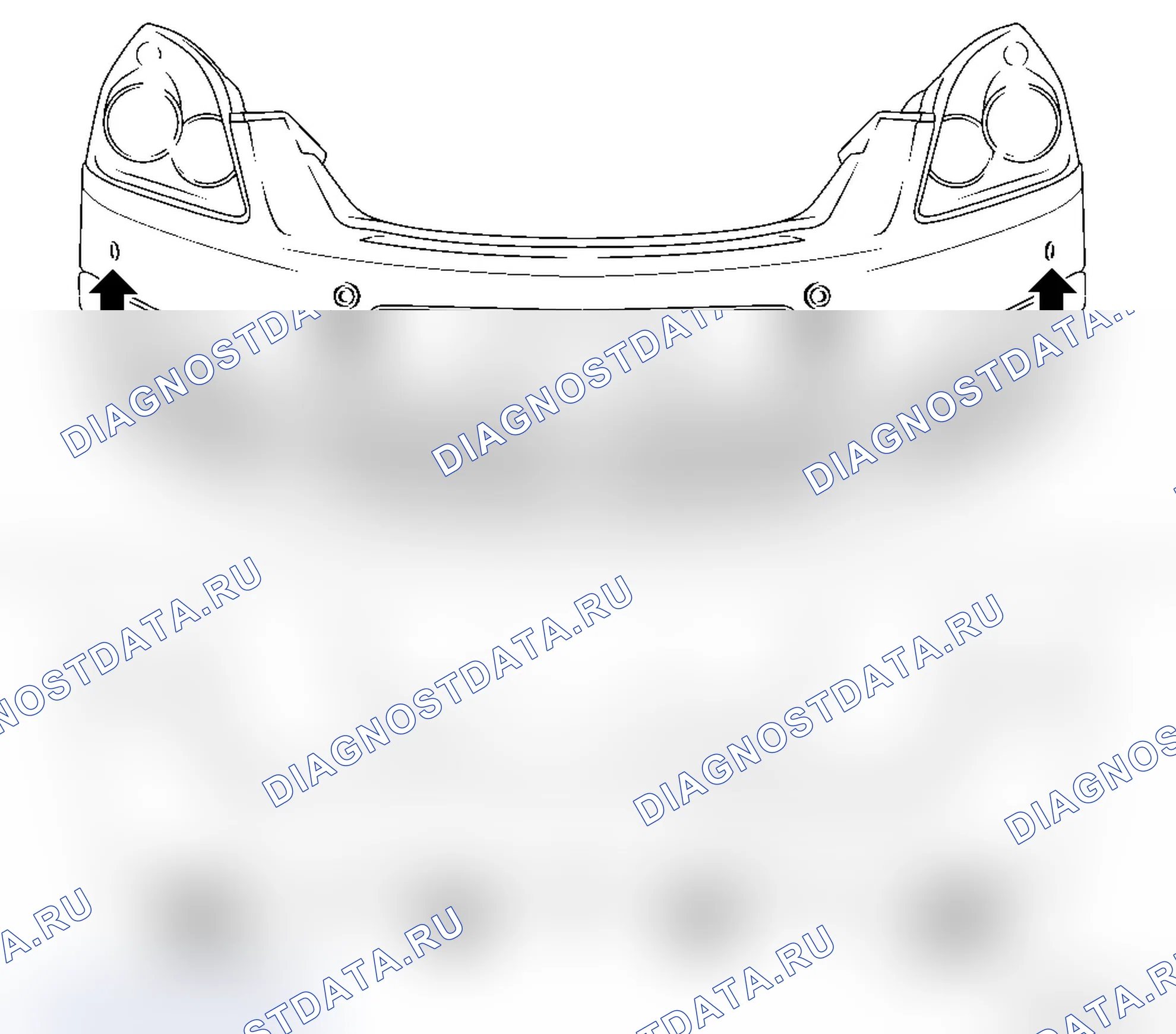 Система помощи при парковке Parkpilot (PAS). Opel Zafira B