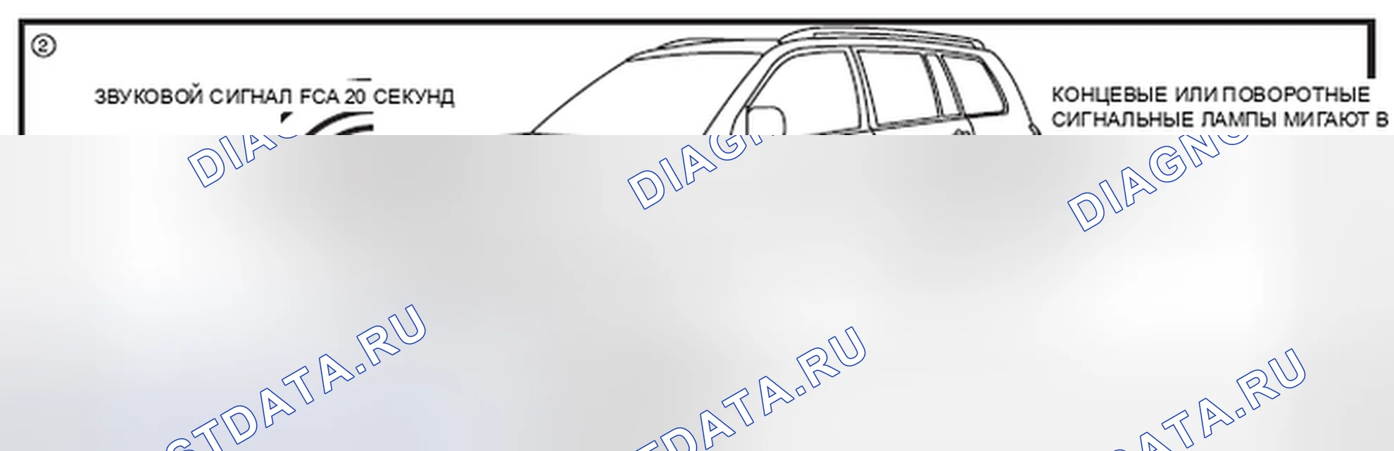 Рис. 149: ПРЕДУПРЕДИТЕЛЬНЫЙ СИГНАЛ (2). Toyota Celica T230 рестайлинг
