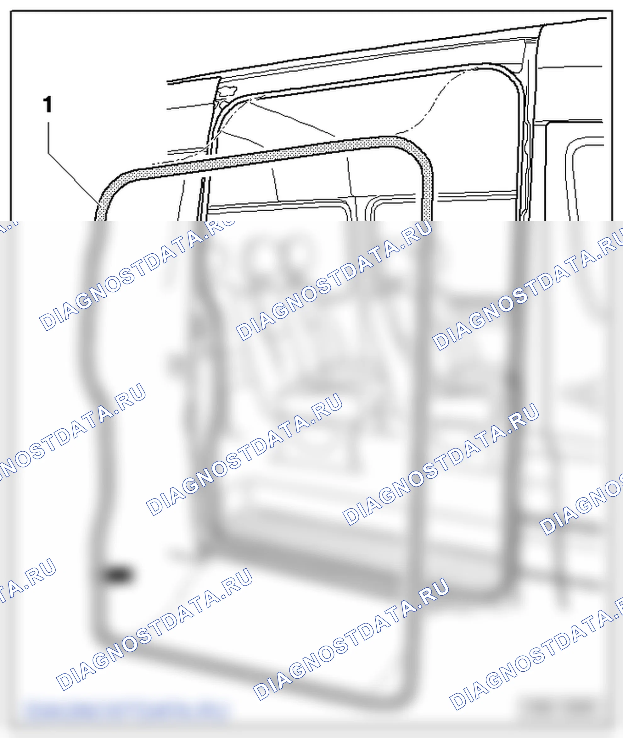 Сдвижная дверь. Volkswagen Crafter I