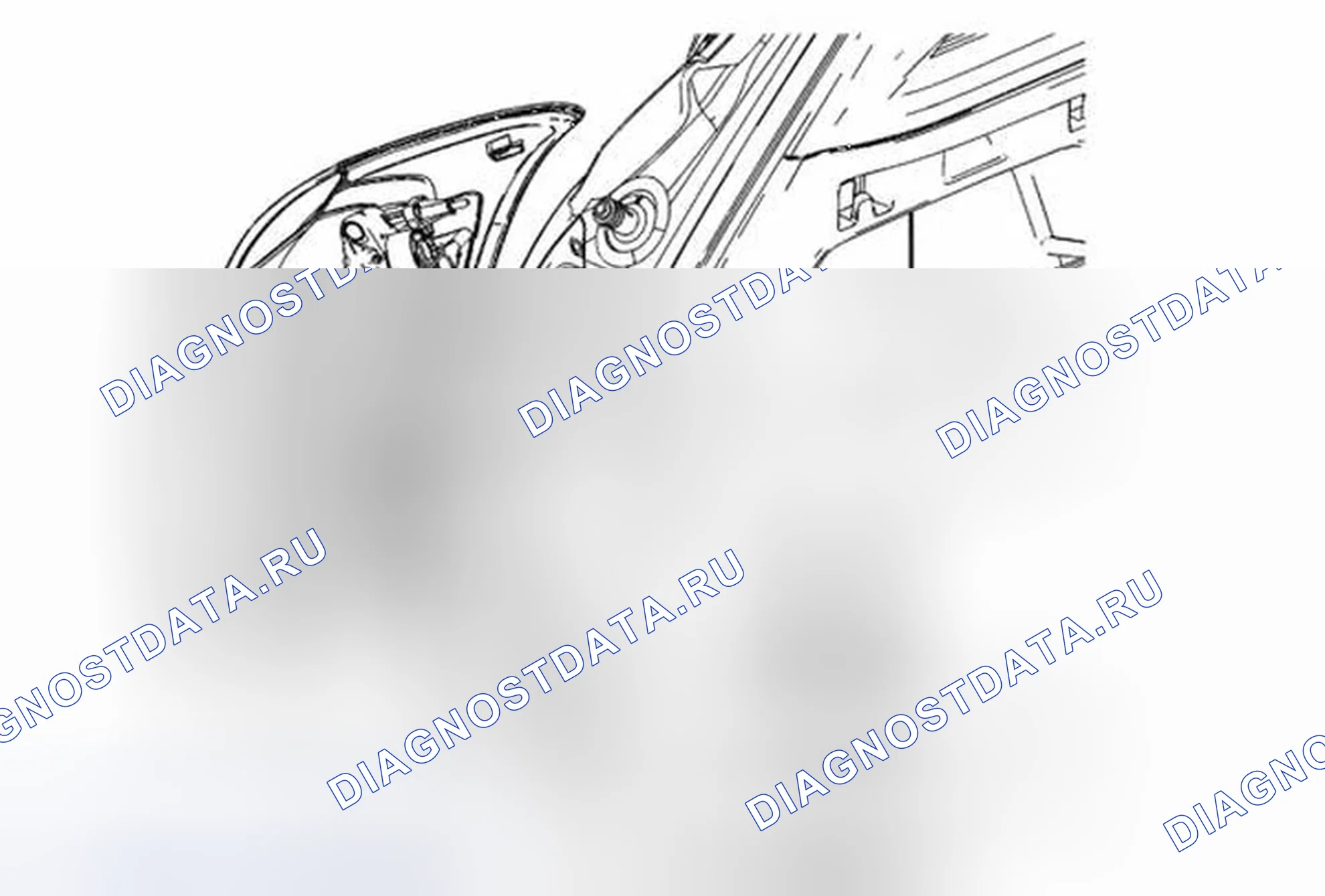 Рис. 41: Замена лампочки резервной лампы (Trax). Buick Encore I