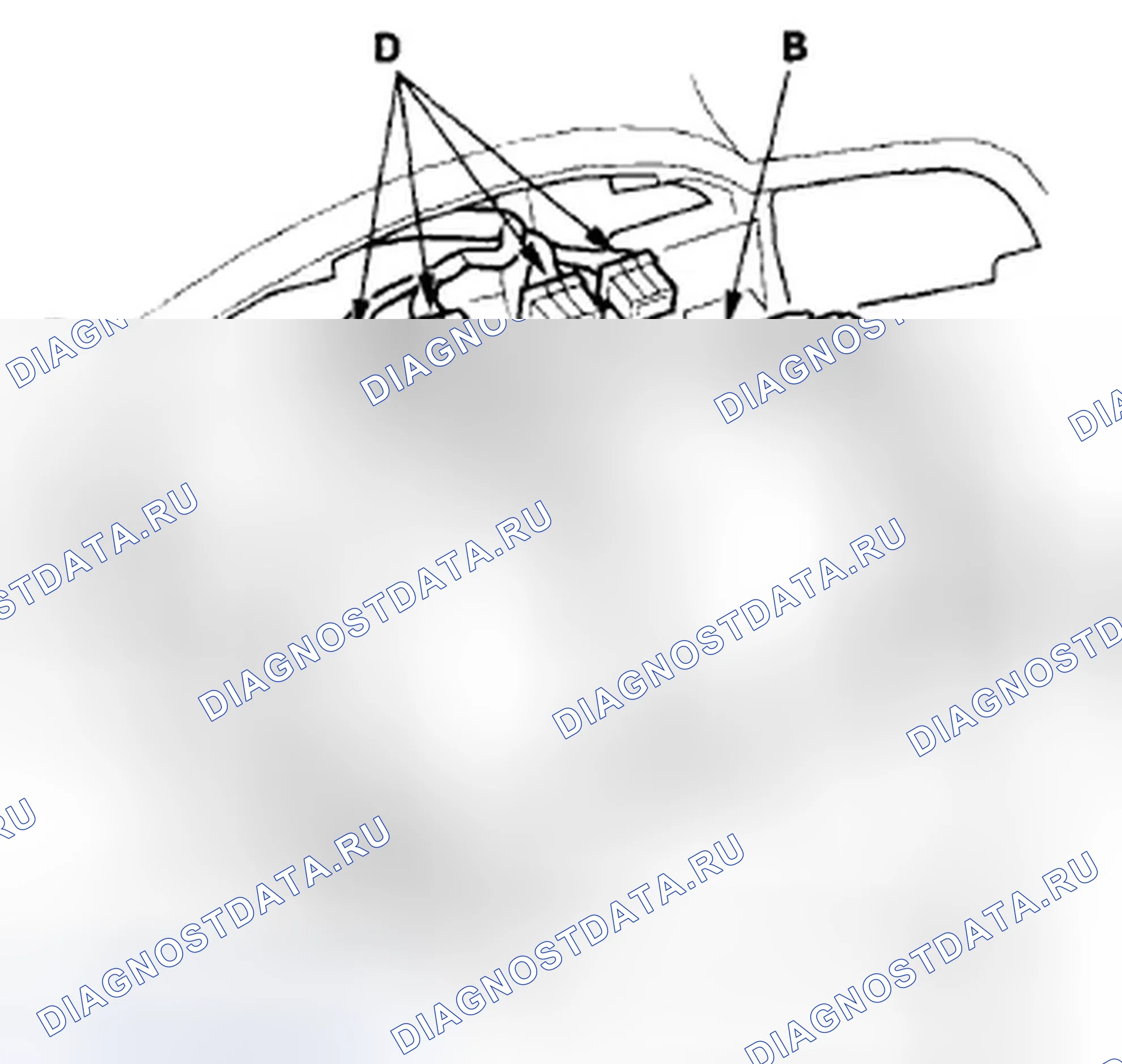 Рис. 36: Замена узла датчика. Honda S2000 AP2 рестайлинг