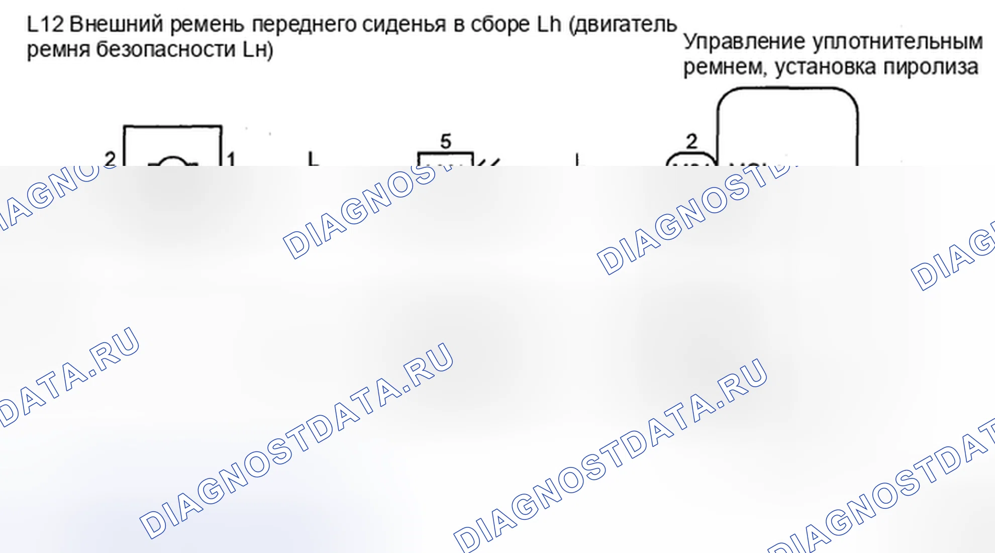 Рис. 3: электросхема. Haval H5 II