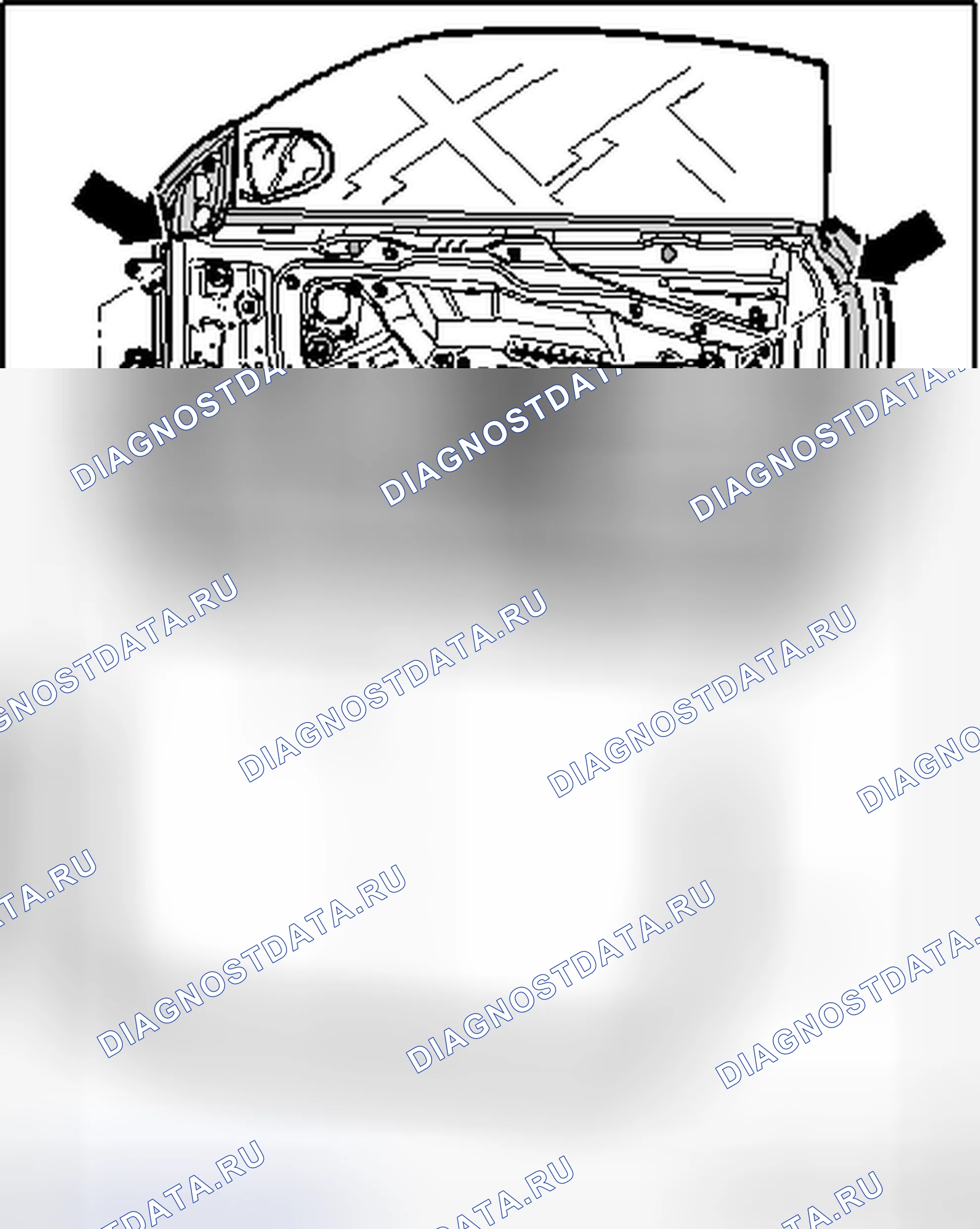 Рис. 94: УПЛОТНЕНИЕ НАРУЖНОЙ ДВЕРИ. Volkswagen Eos I рестайлинг
