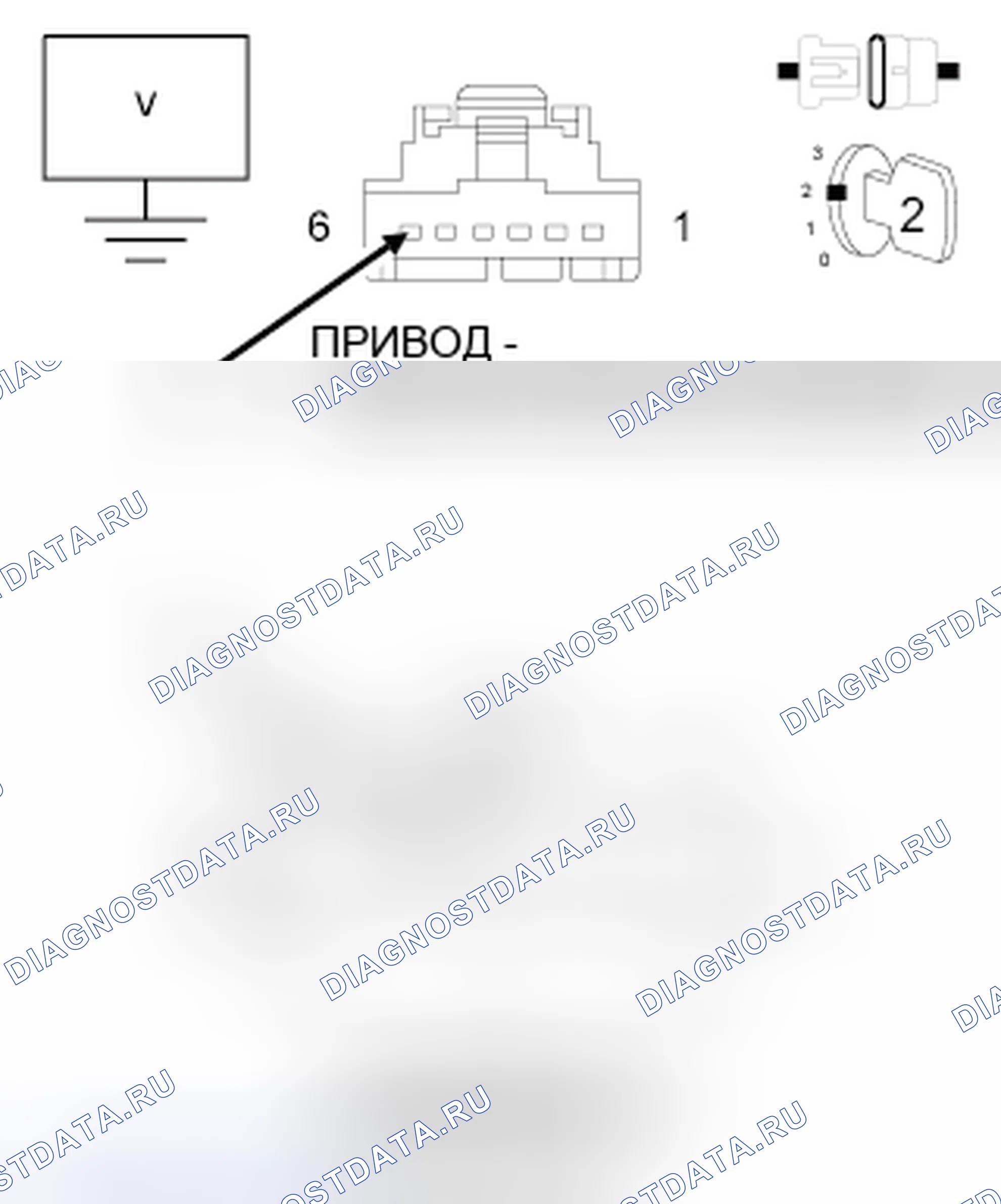 Рис. 26: ДИАГНОСТИЧЕСКИЙ ТЕСТ. Dodge Grand Caravan V