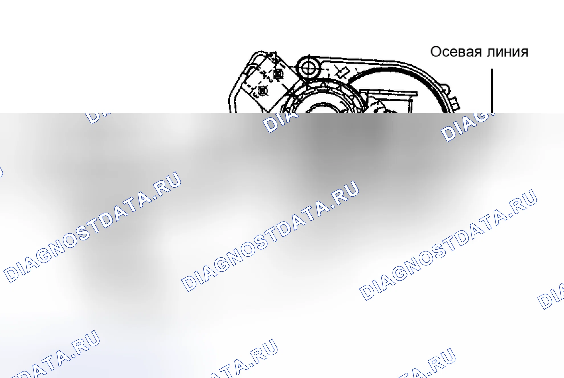 Рис. 1: ПРИВОД (ДВИГАТЕЛЬ) ДЛЯ СИНХРОНИЗАЦИИ МОДУЛЯ. Pontiac Trans Sport II
