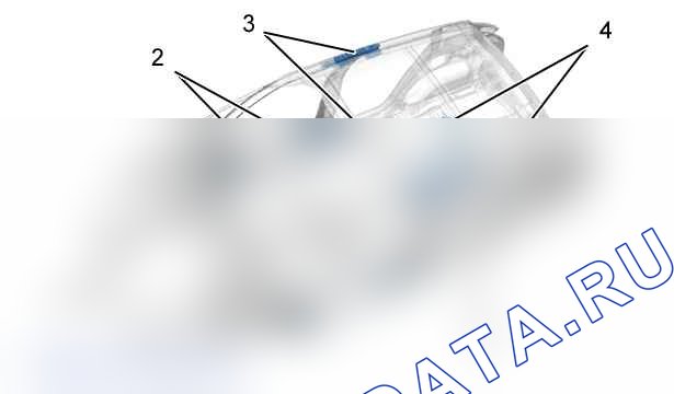 Размещение: структурные вставки — c4em001d. Citroen C4 Picasso I