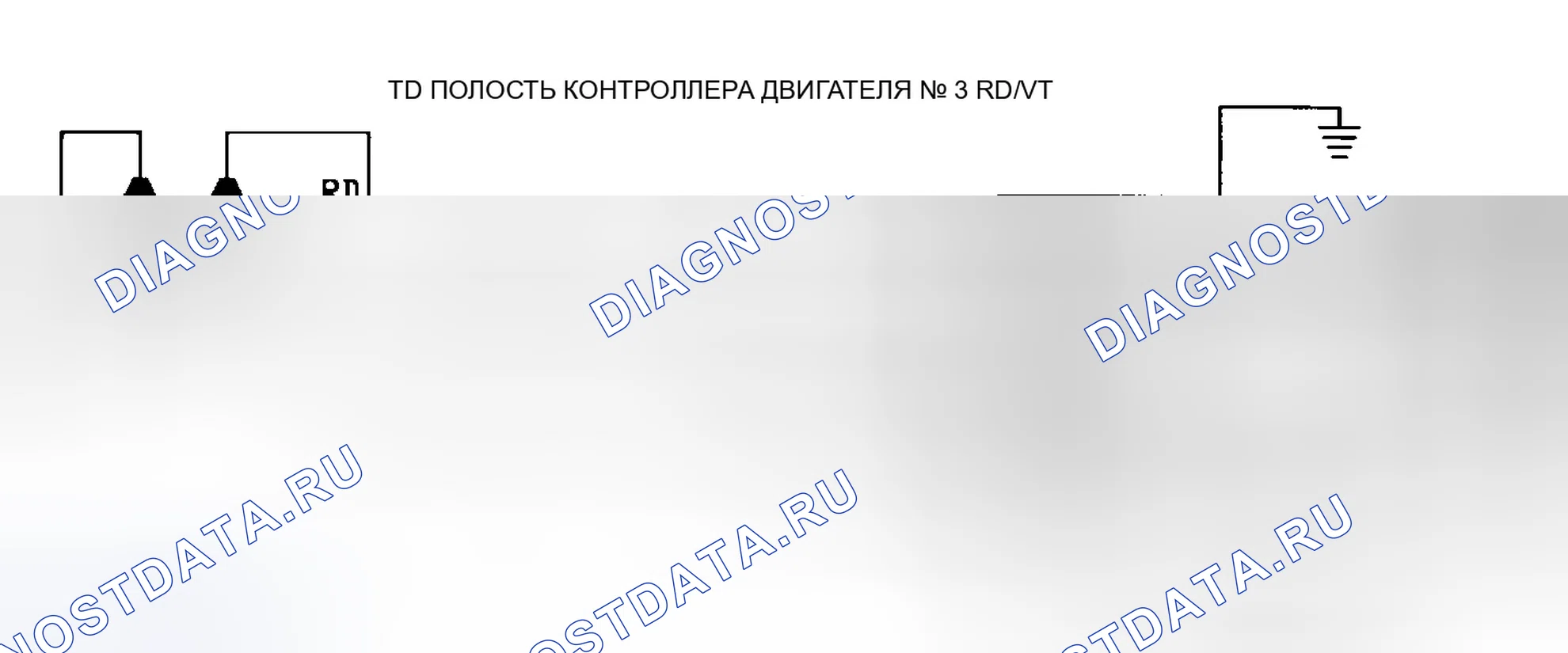 Рис. 13: Принципиальная схема - CH-3 испытаний (1 из 2). Dodge Shadow I