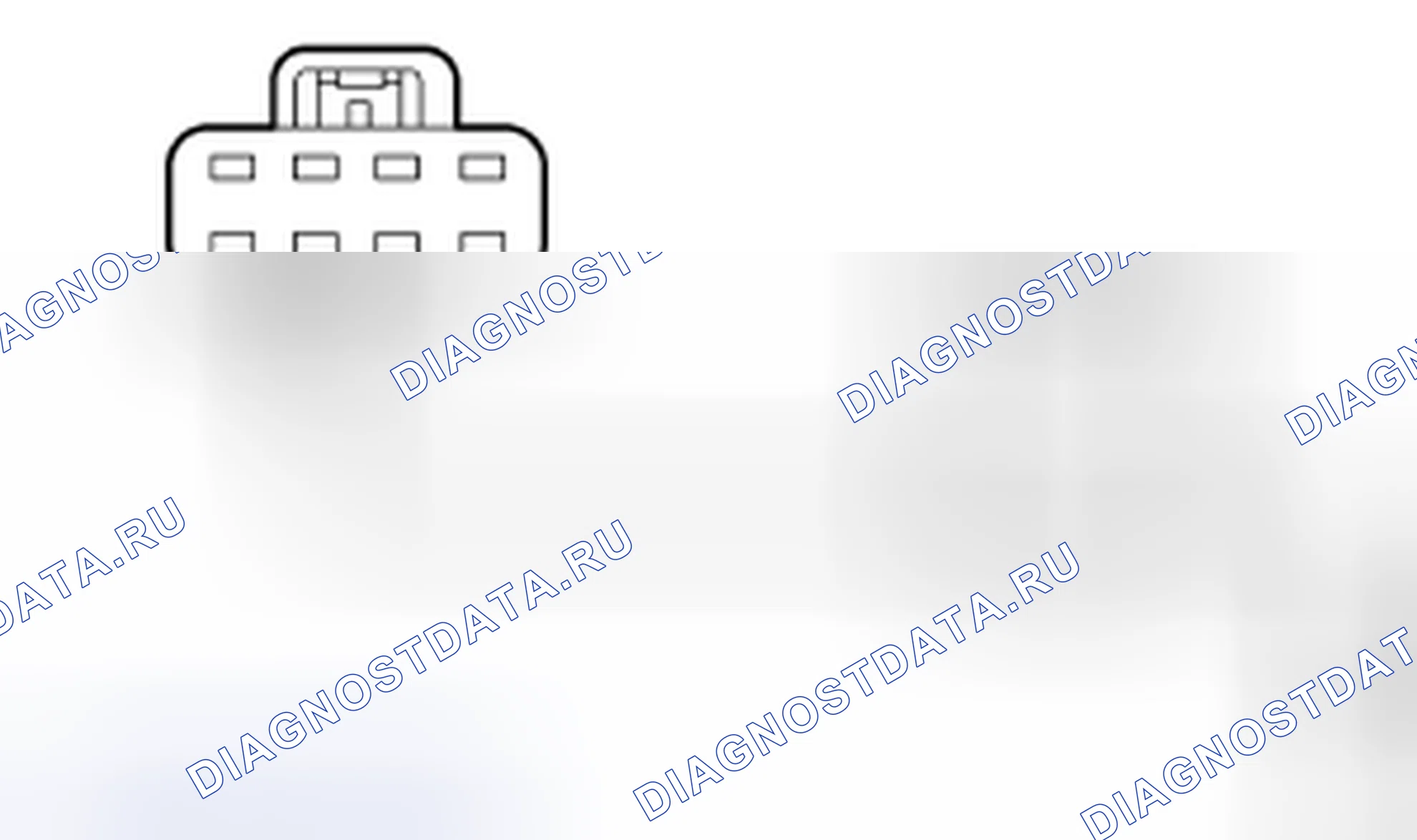 Рис. 41: ТОЧЕЧНОЕ ИСПЫТАНИЕ P: ОПАСНЫЕ ЛАМПЫ НЕ РАБОТАЮТ. Hyundai Matrix I рестайлинг