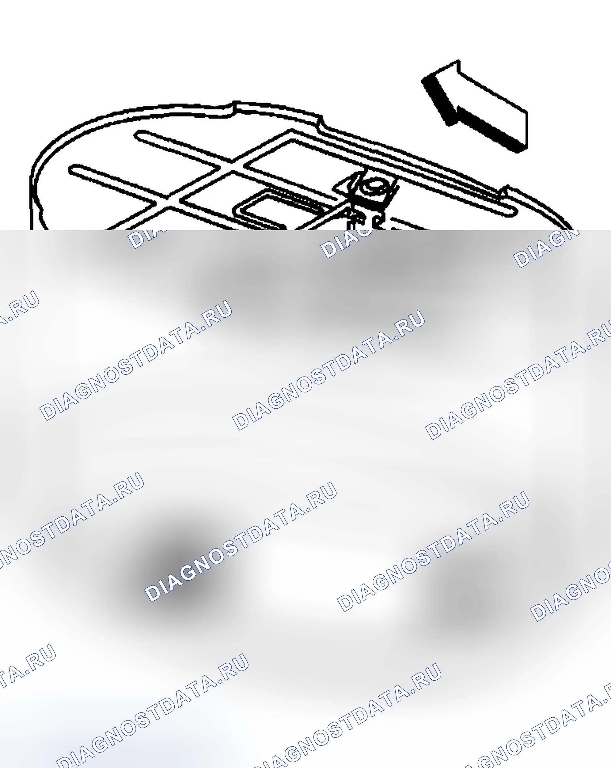 Рис. 203: Порядок демонтажа. Buick Century VI