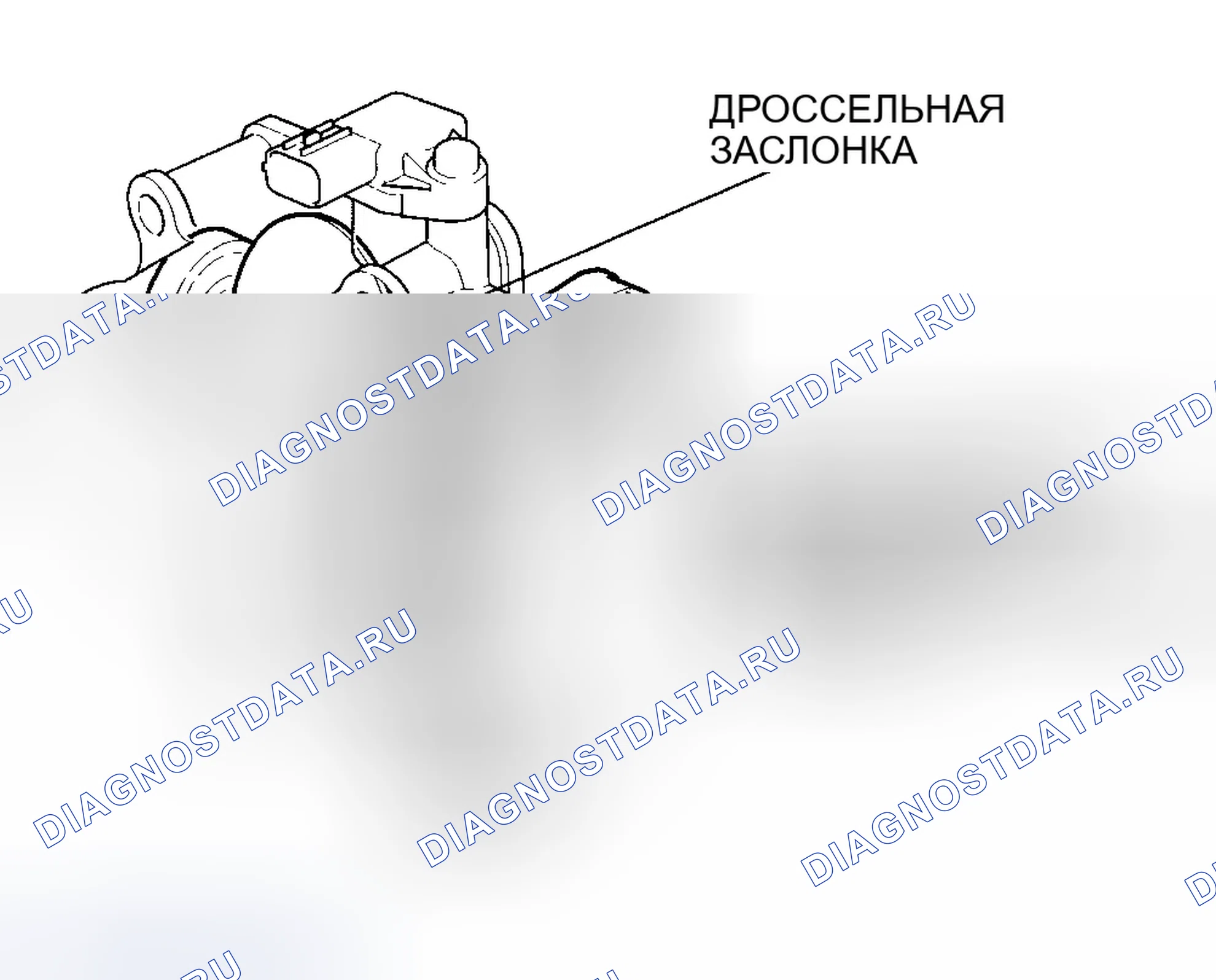 Рис. 114: Корпус дроссельной заслонки. Honda Accord VII рестайлинг