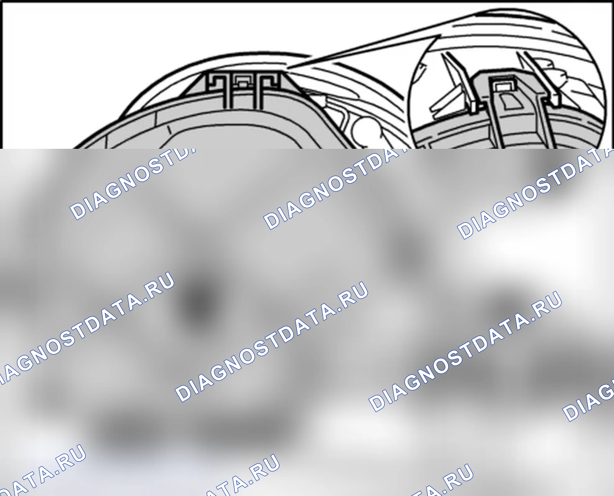 Рис. 29: Установка основного колпака фары. Porsche 911 GT3 997