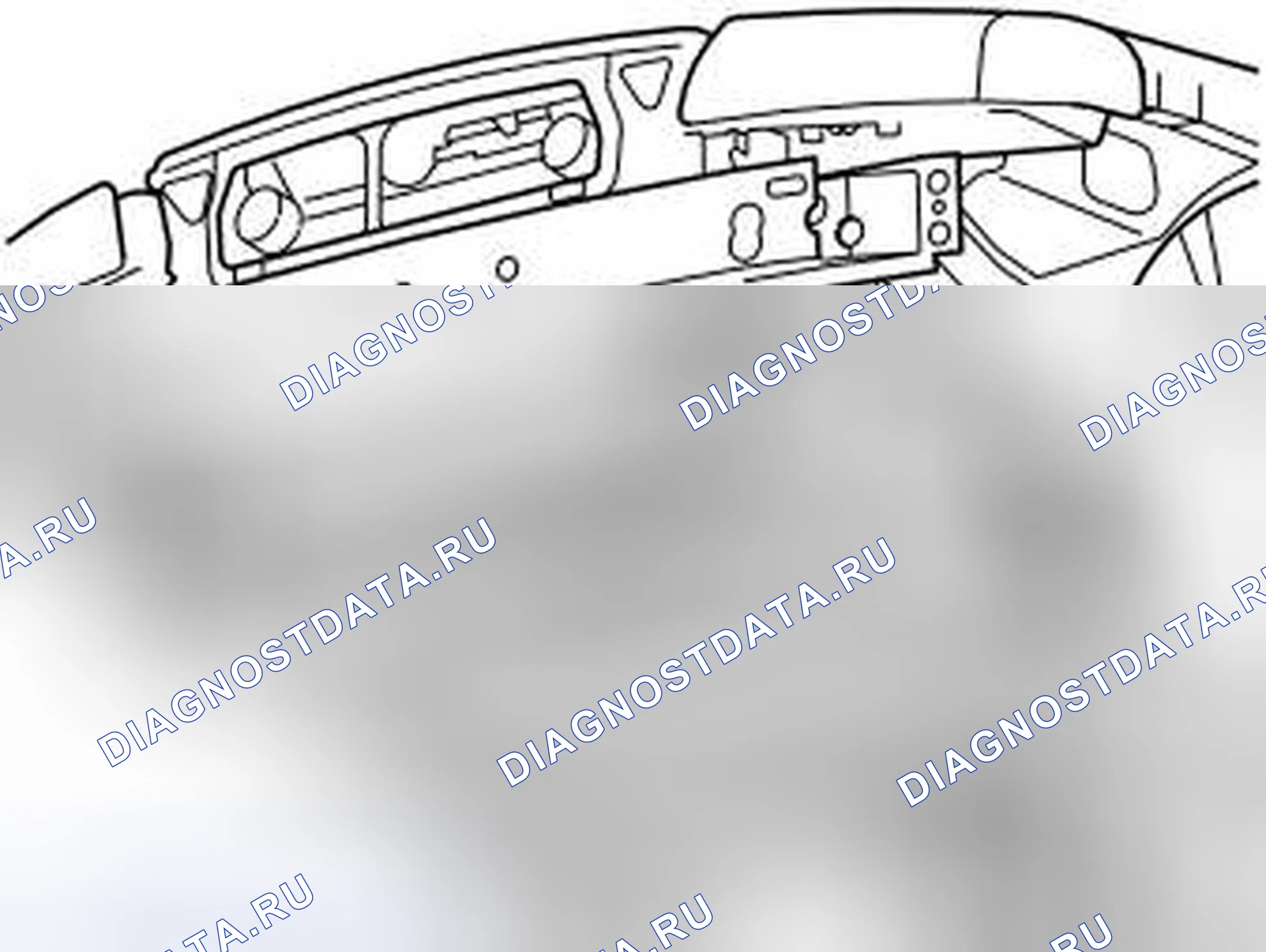 Рис. 728: Установка соединительного разъема. Volvo S80 I рестайлинг