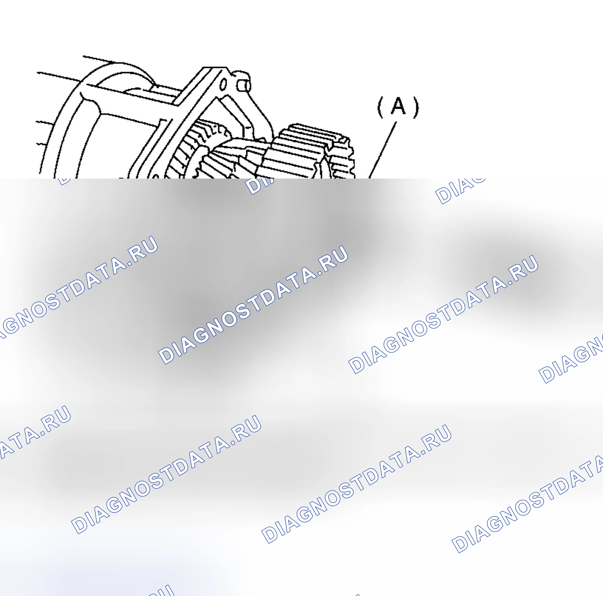 Рис. 238: ДЕМОНТАЖ. Subaru Impreza GD/GC/GG рестайлинг