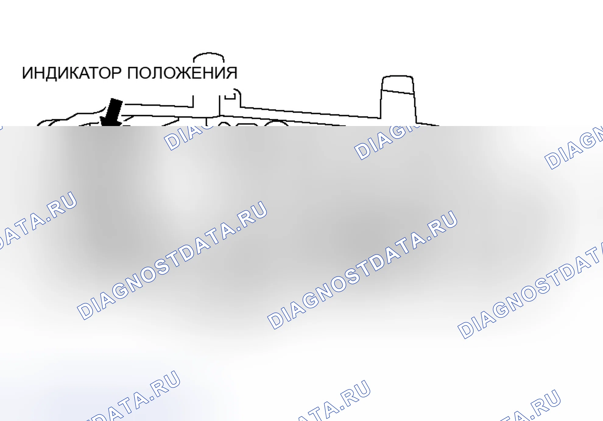 Рис. 411: ПОЛОЖЕНИЕ ЛАМПОЧКИ. Mitsubishi Lancer Evolution IX