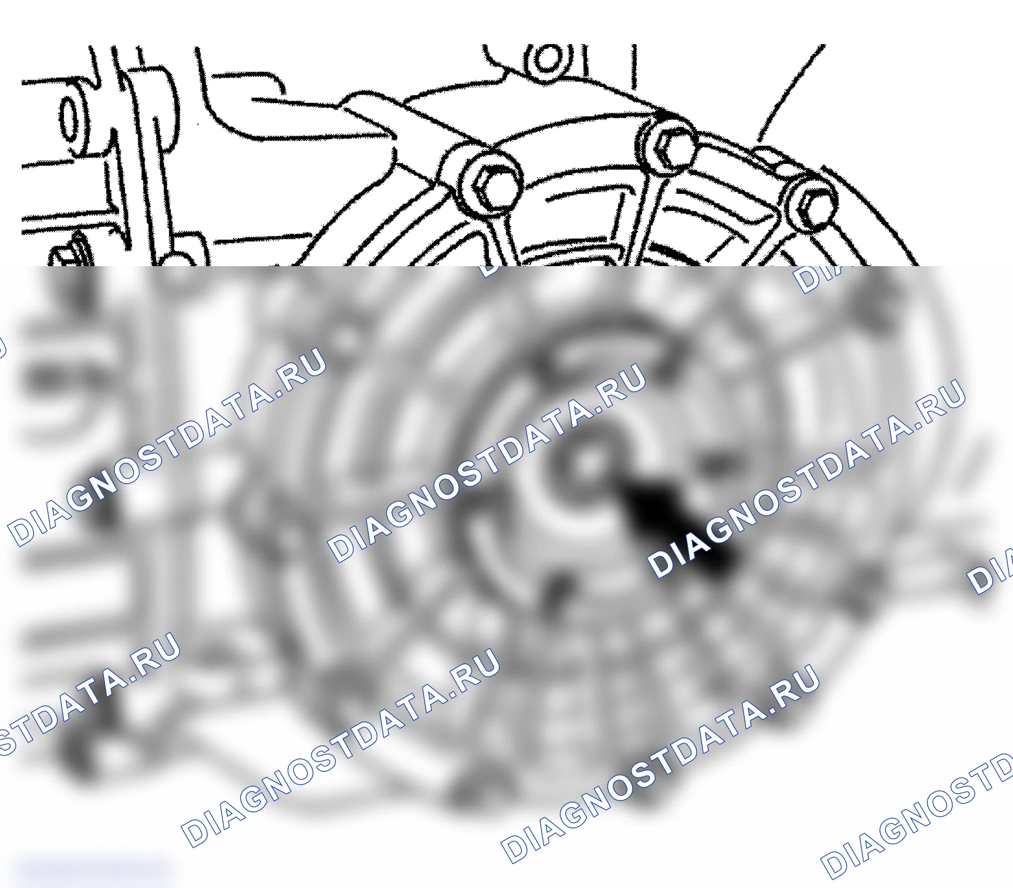 Рис. 73: Снятие уплотнительного кольца для фланца полуоси. Porsche 911 Carrera 996 рестайлинг