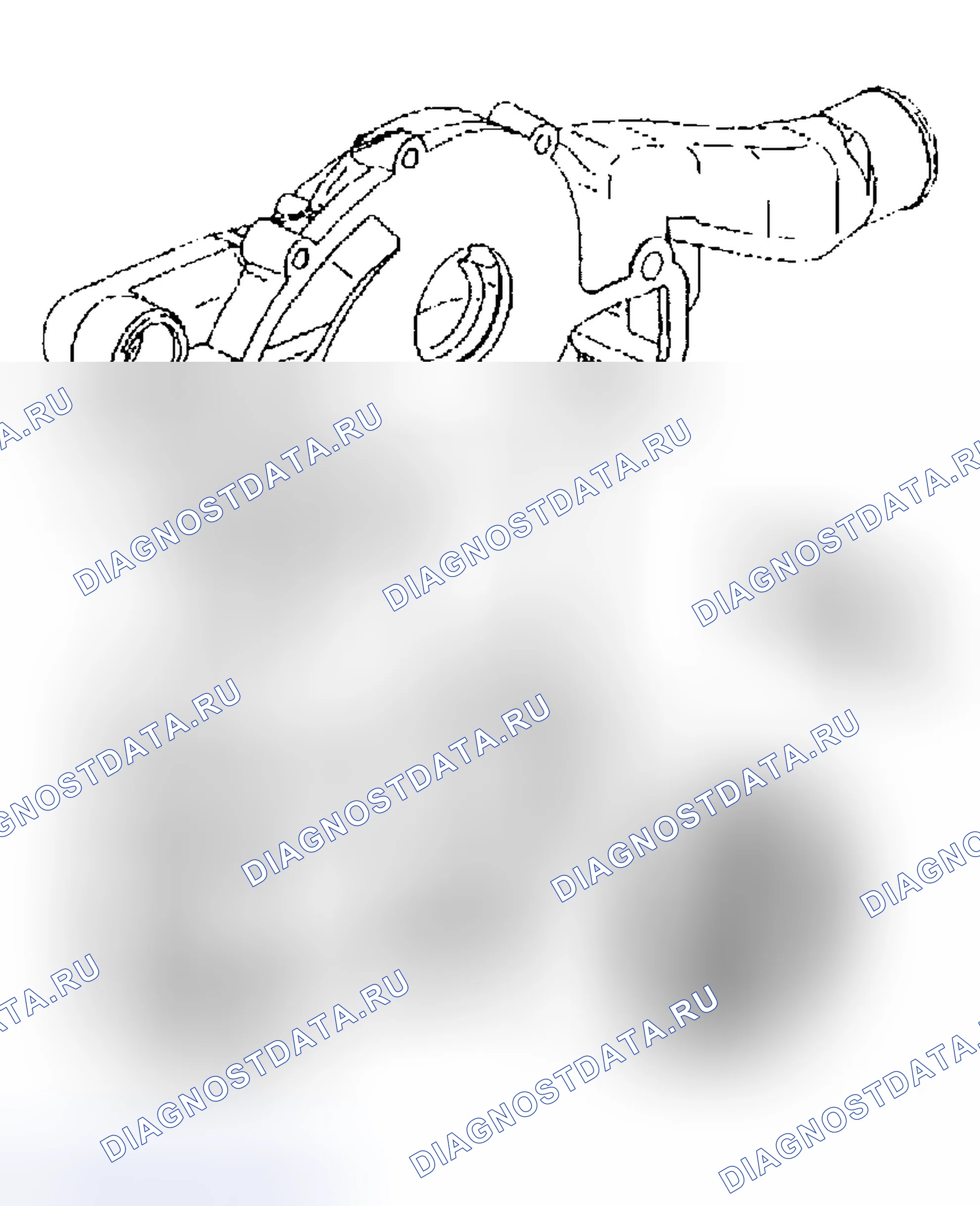 Рис. 416: Демонтаж переднего масляного уплотнения коленчатого вала. Buick Regal IV