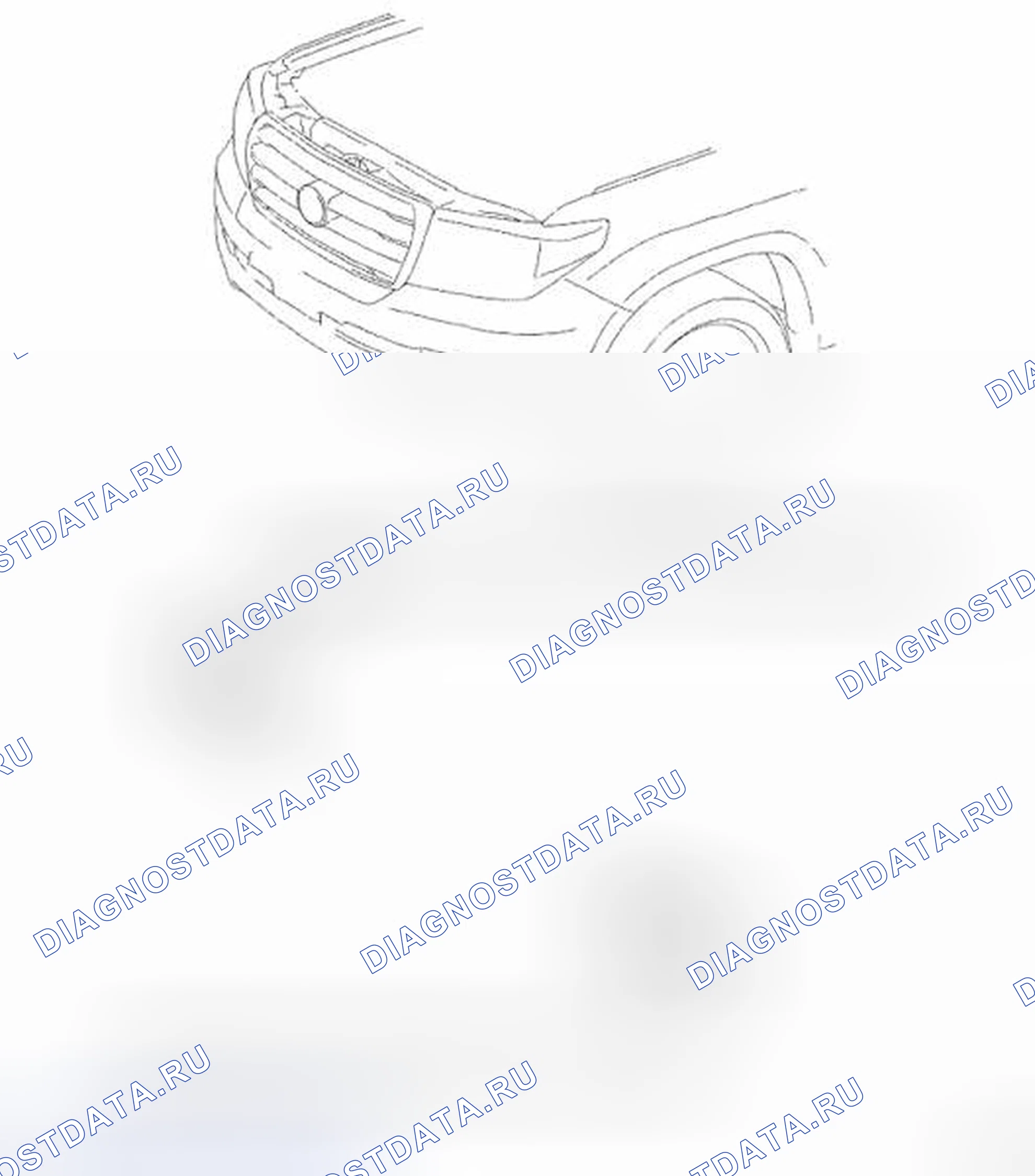 Рис. 46: КОМПОНЕНТЫ. Toyota Land Cruiser 200