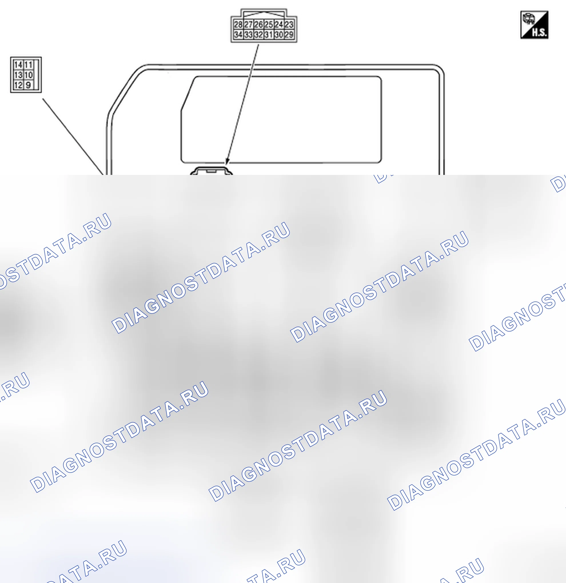 Рис. 52: КОМПОНОВКА КЛЕММ. Nissan Rogue I рестайлинг