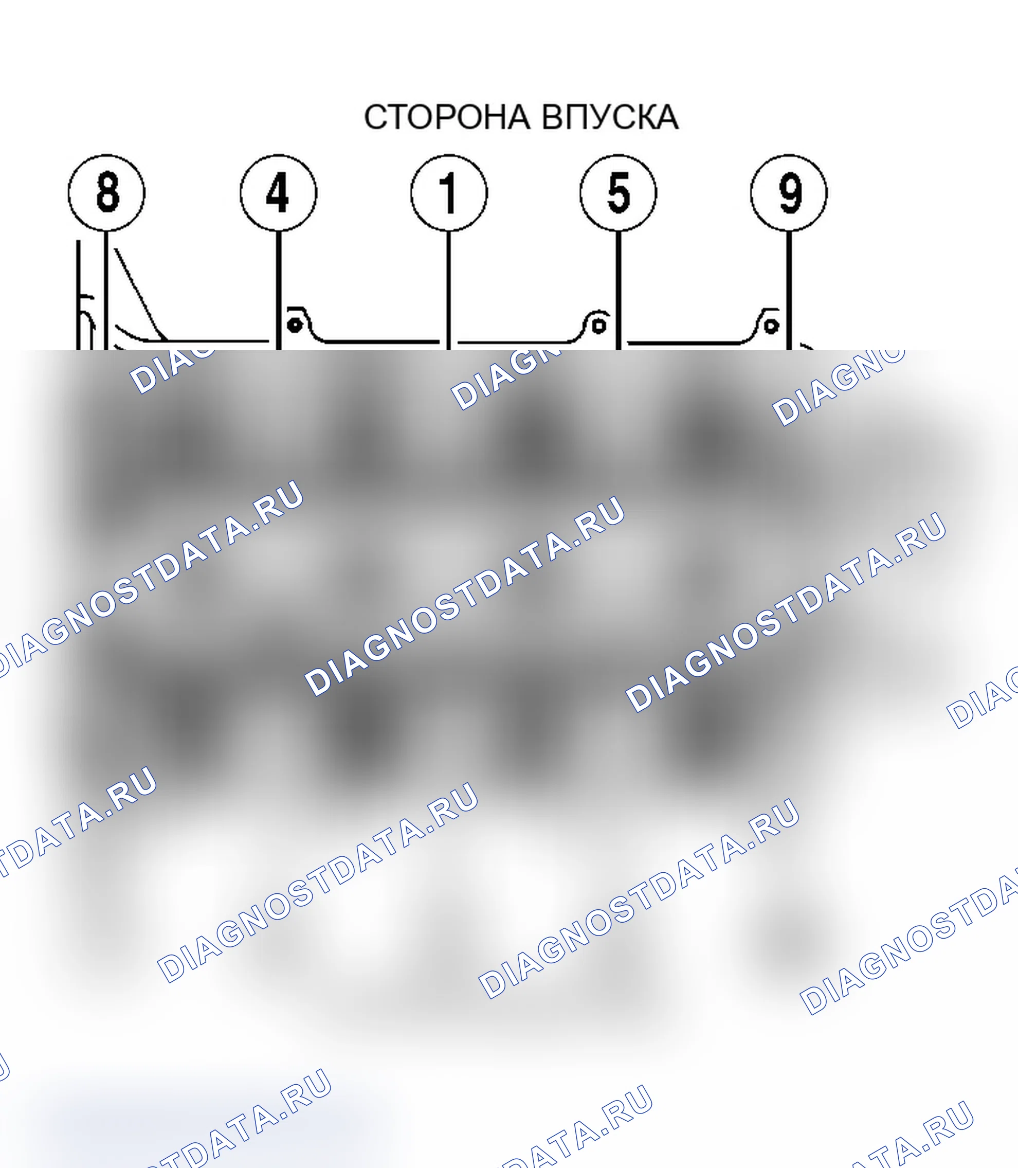 Рис. 5: Установка (DOHC). Saturn SL I