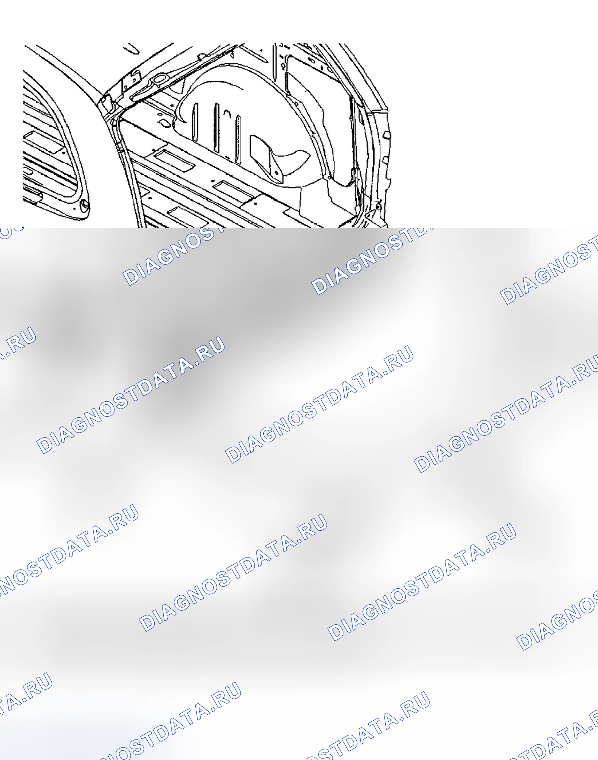 Рис. 3: ДЕМОНТАЖ. Dodge Grand Caravan IV