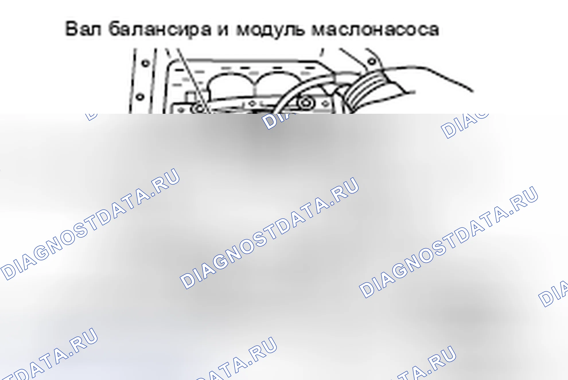 Рис. 337: >> A <<УСТАНОВКА ЗВЕЗДОЧКИ КОЛЕНЧАТОГО ВАЛА/СИНХРОНИЗИРУЮЩЕЙ ЦЕПИ БАЛАНСИРА/ВАЛА БАЛАНСИРА И МОДУЛЯ МАСЛЯНОГО НАСОСА. Mitsubishi Lancer Ralliart X рестайлинг