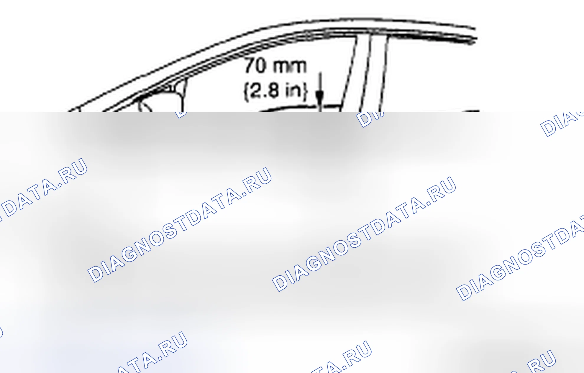 Рис. 2: СНЯТИЕ / УСТАНОВКА СТЕКЛА ПЕРЕДНЕЙ ДВЕРИ. Mazda CX-7 I рестайлинг