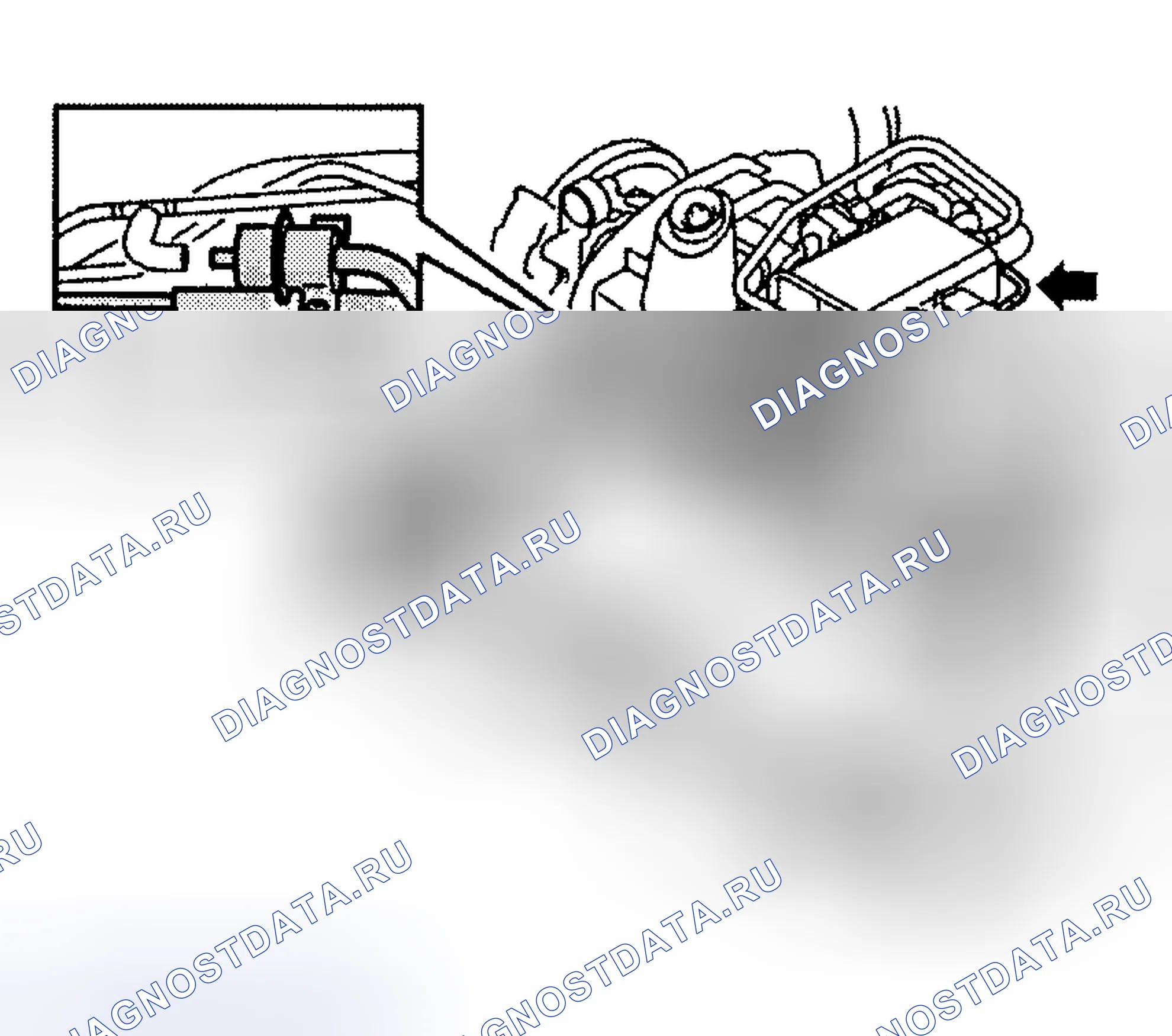 Рис. 38: Демонтаж и монтаж. Volvo S80 I
