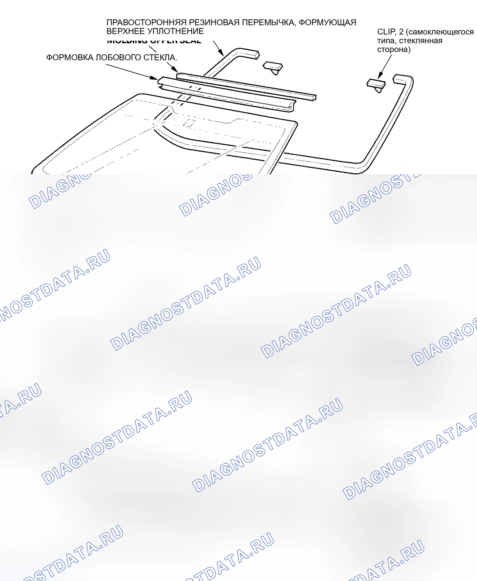 Рис. 1: Указатель расположения компонентов. Honda Odyssey III