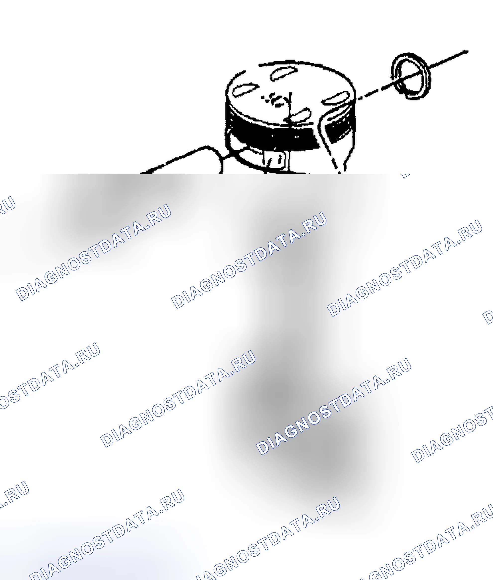 Рис. 1545: Процедура измерения шатуна. Hyundai Terracan I