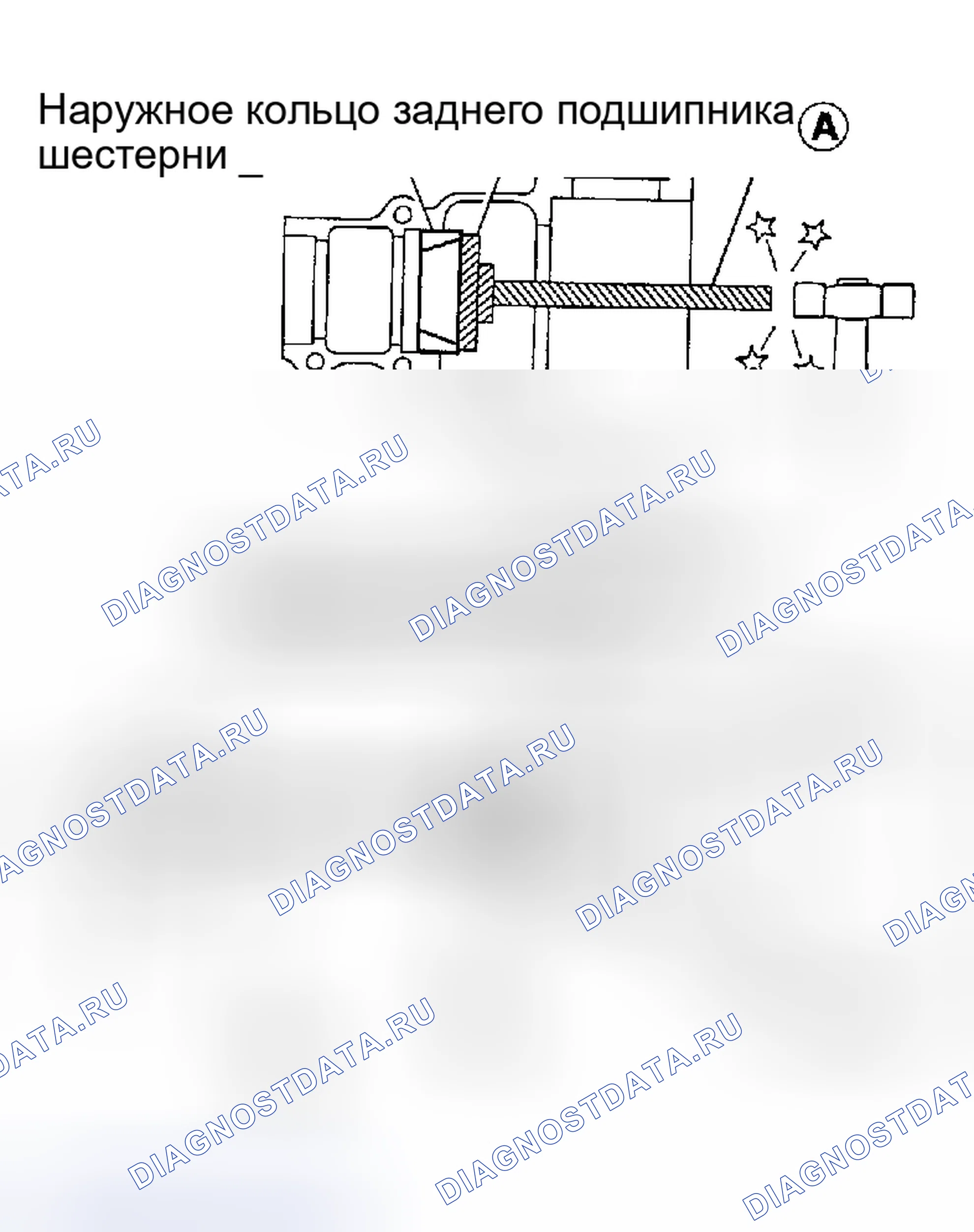 Рис. 131: УСТАНОВКА ВЕДУЩЕЙ ШЕСТЕРНИ В СБОРЕ. Honda Odyssey (North America) I