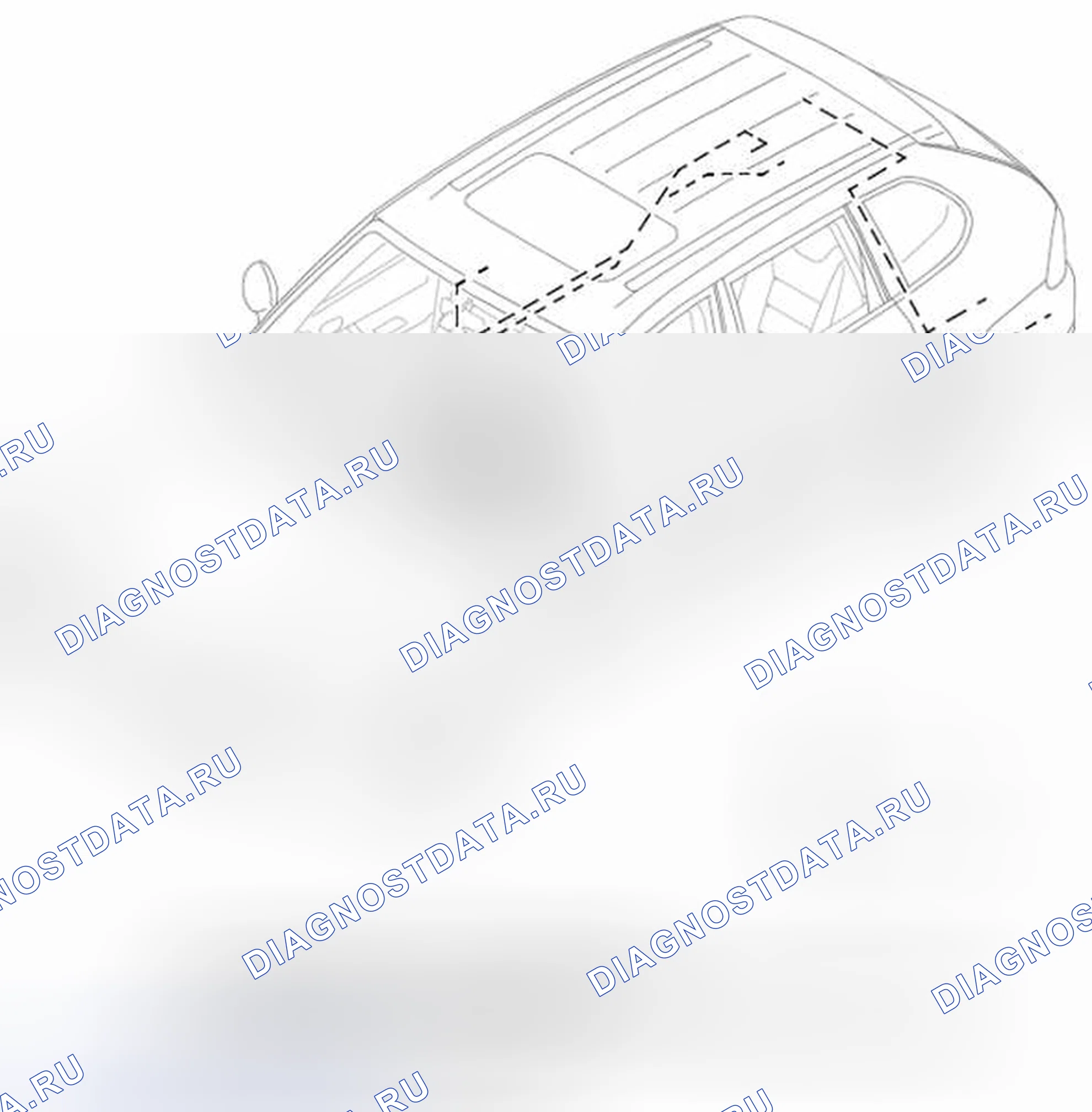 Рис. 265: Компоновка компонентов. Porsche Cayenne Turbo I рестайлинг