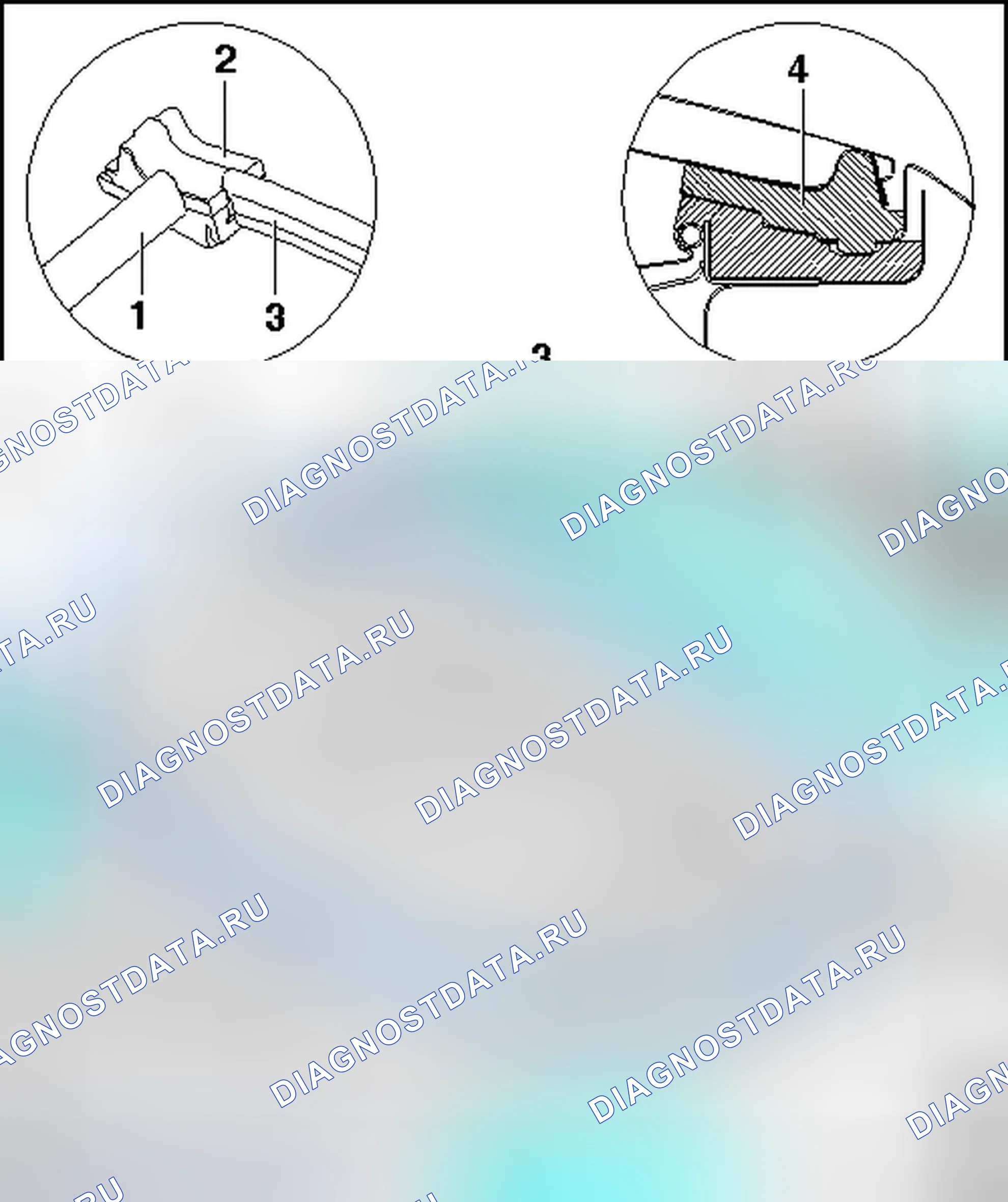 Рис. 26: УПЛОТНЕНИЕ КОЛПАКА. Audi A3 8P рестайлинг 2