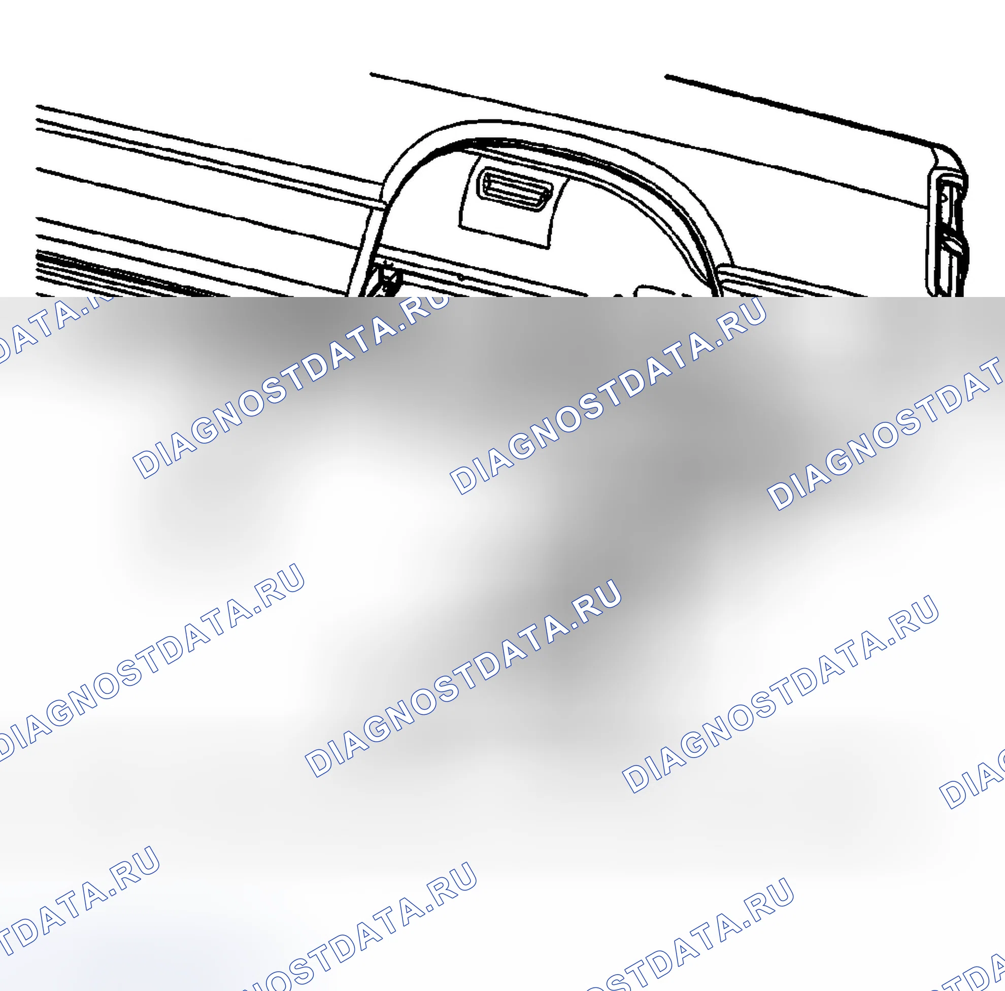 Рис. 11: ДЕМОНТАЖ. Dodge Pickup R3500 