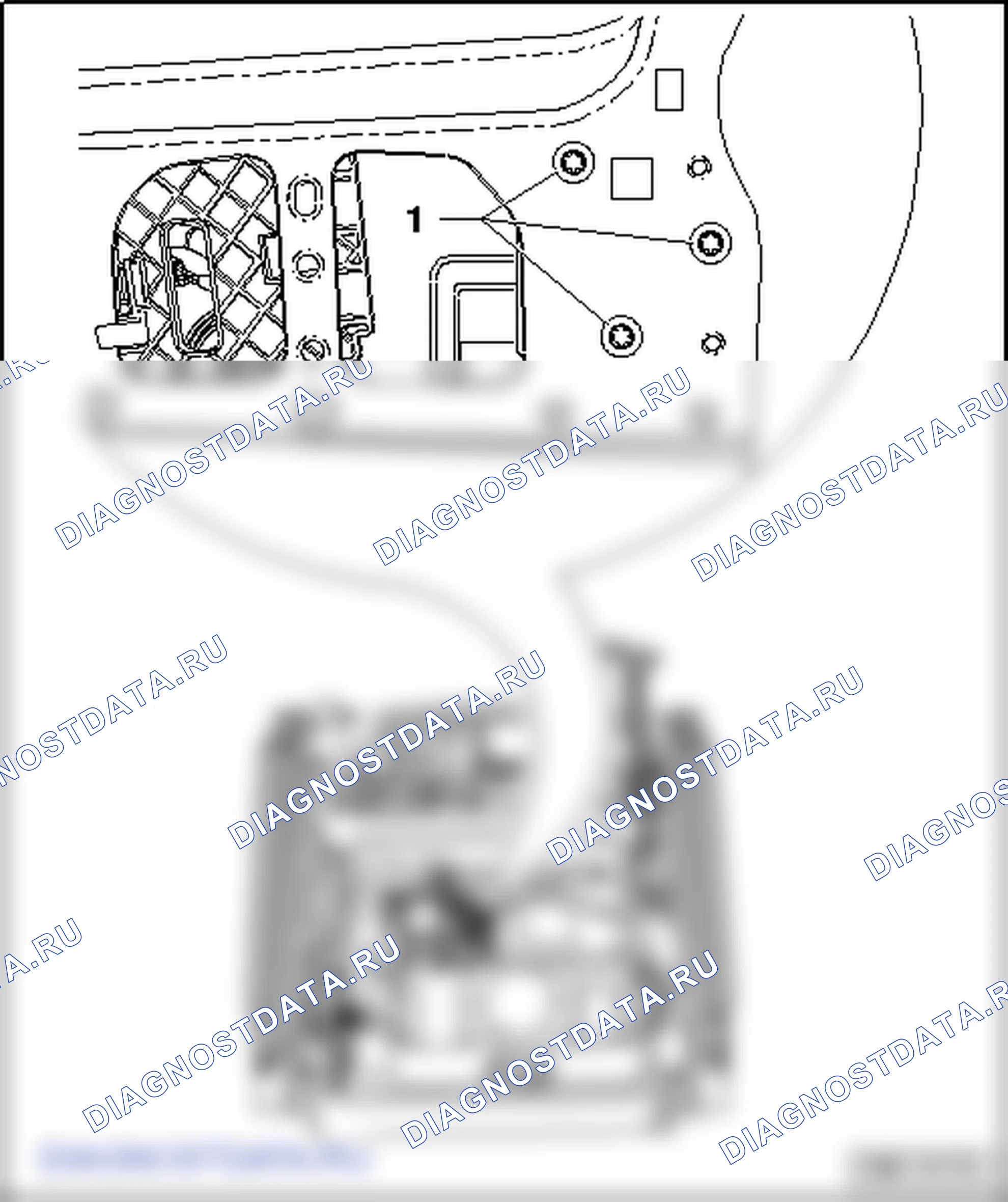 Распознавание занятости сиденья (США). Volkswagen Golf Mk5