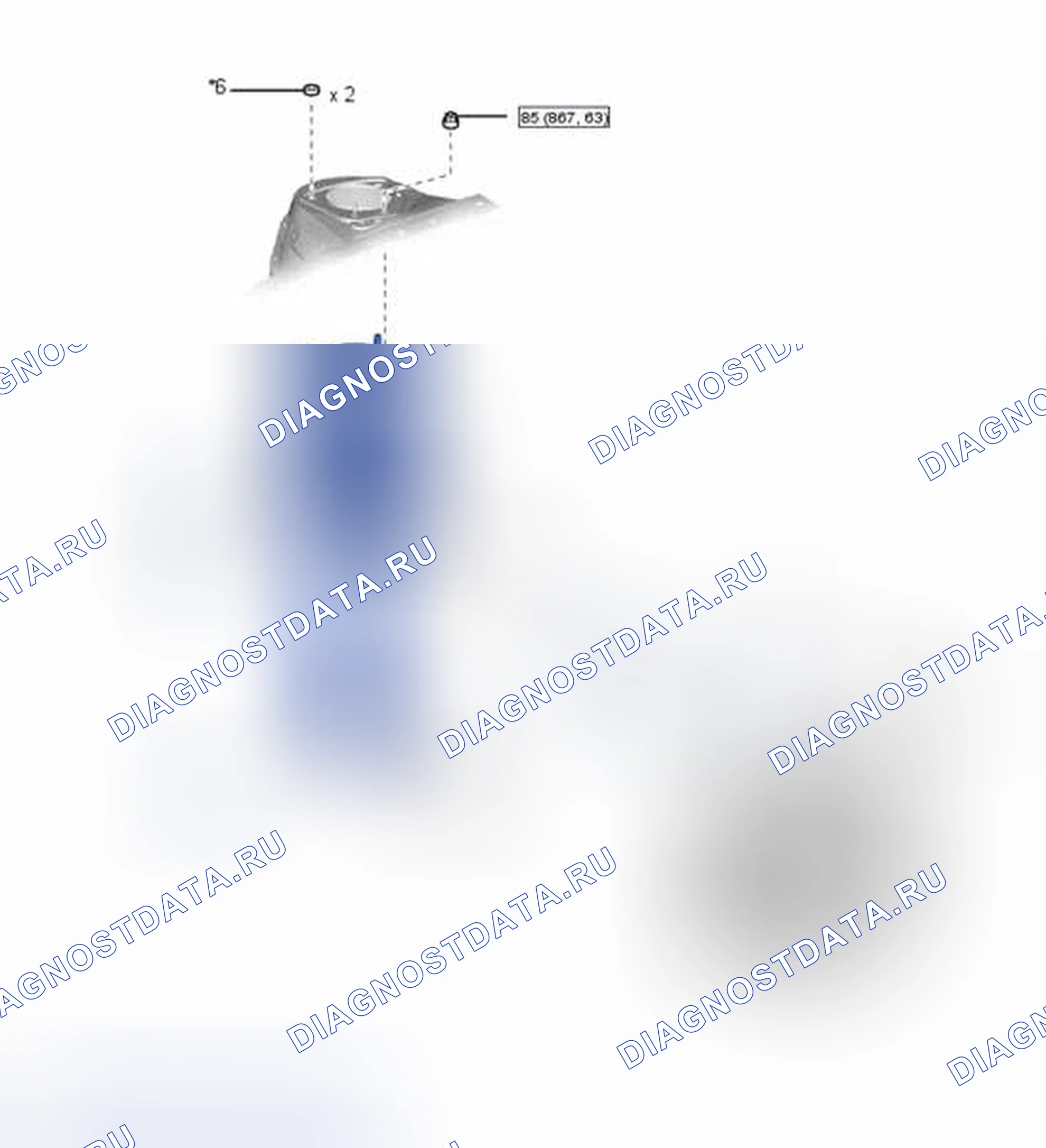 Рис. 62: ИЛЛЮСТРАЦИЯ. Toyota Highlander III