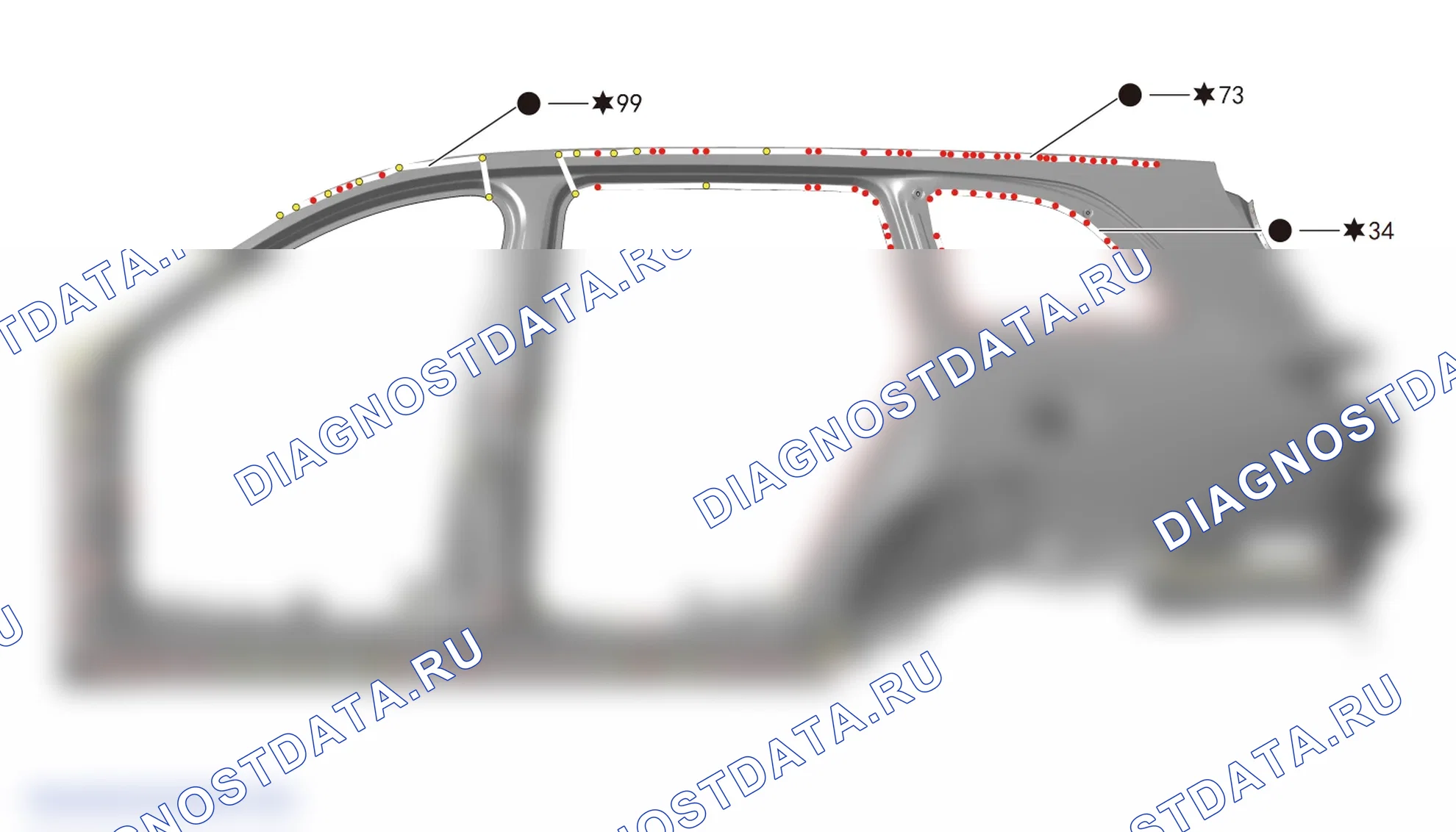 Боковые периферийные панели — Wey V8X. Wey V8X I