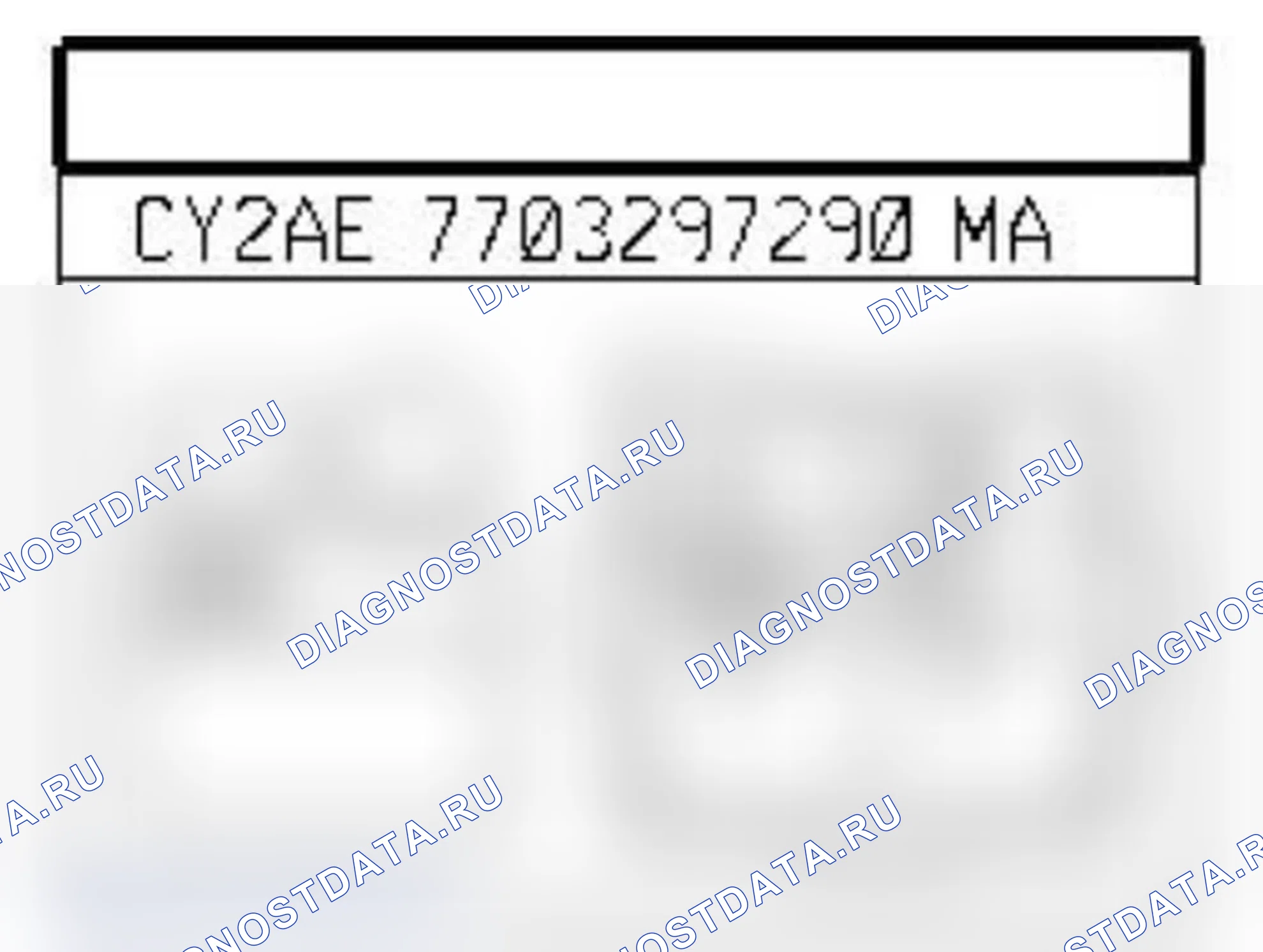 Распиновка разъёма 146 — Датчик детонации 1. Renault Clio II