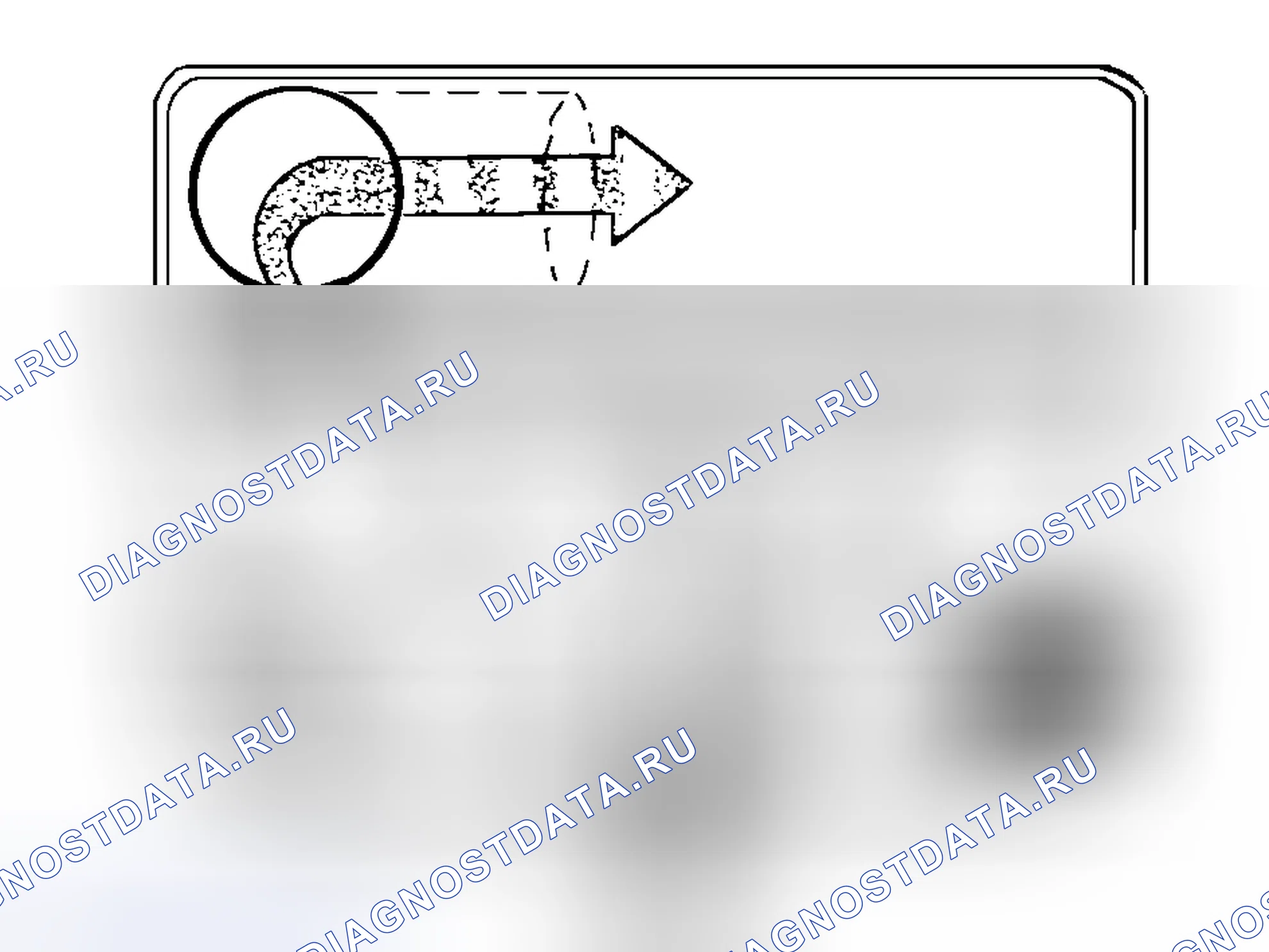 Рис. 183: Проверка функции дросселя для. Volvo C70 I