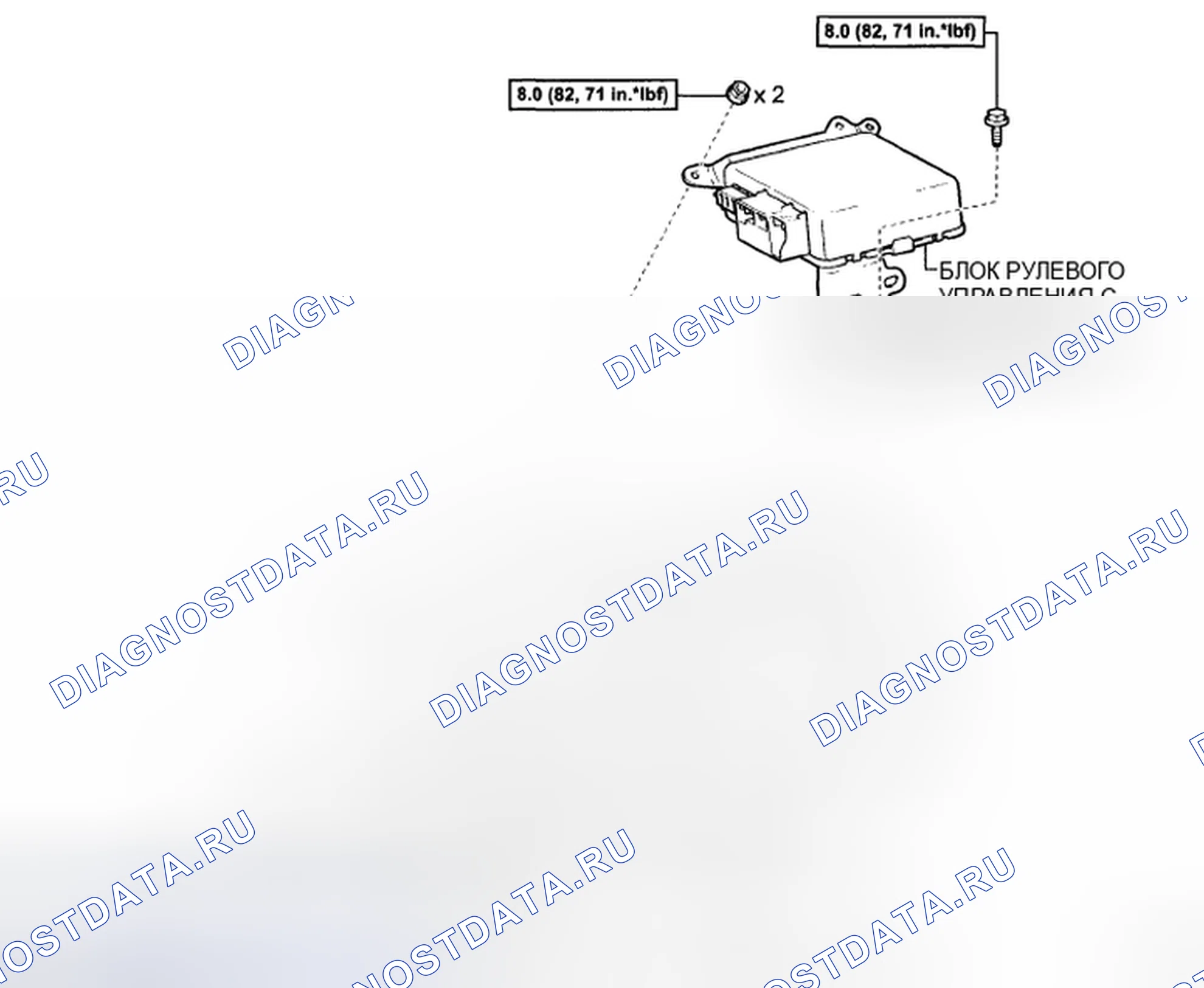 Рис. 25: КОМПОНЕНТЫ. Toyota Corolla X
