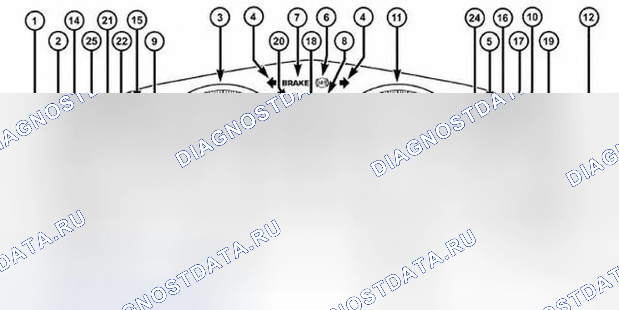 Рис. 175: ОПИСАНИЕ - RHD. Chrysler Town & Country V рестайлинг