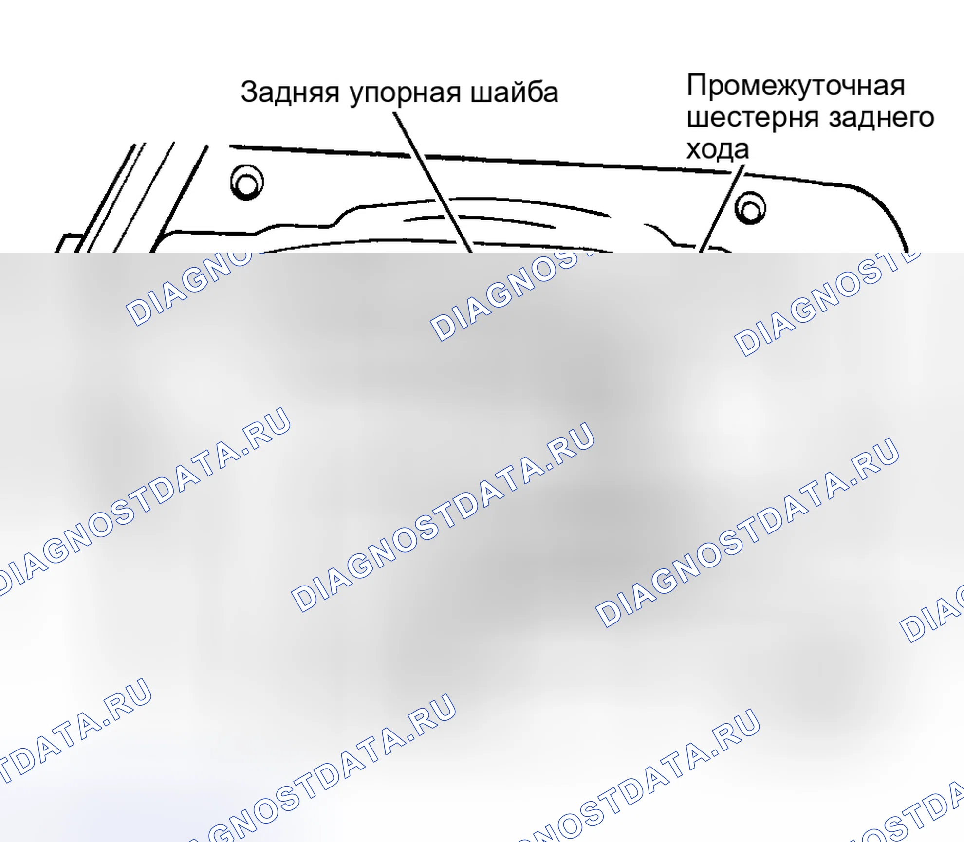 Рис. 14: ПОВТОРНАЯ СБОРКА КОРОБКИ ПЕРЕДАЧ. Dodge Pickup R1500 AD pre