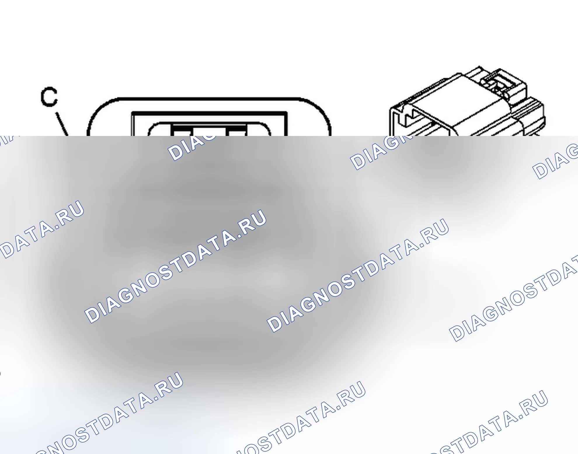Рис. 53: Сигнальная лампа парковки / разворота - Lf (X88). Chevrolet TrailBlazer I рестайлинг