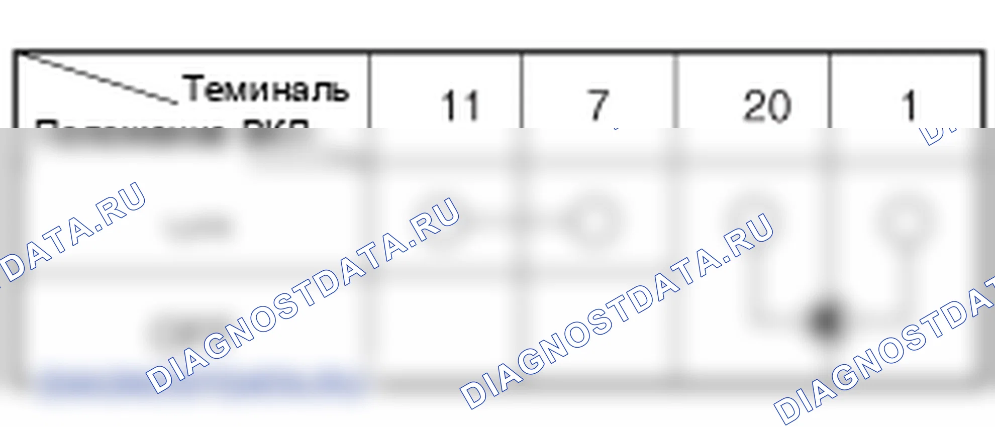 Проверка коммутатора DBC. Hyundai Santafe Sport DMA